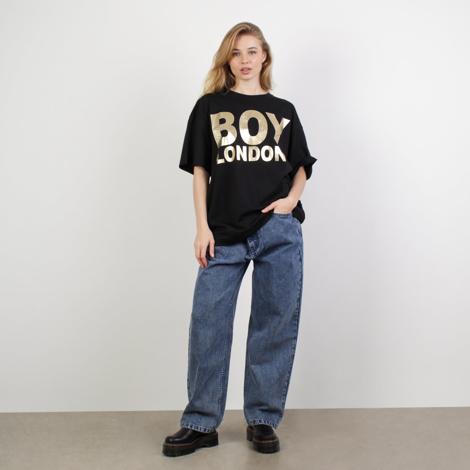 BOY LONDON Graphic T-Shirt for Men - Trendy Streetwear Cotton Tee with Bold Print | Perfect for Casual Outfits, Parties & Urban Fashion