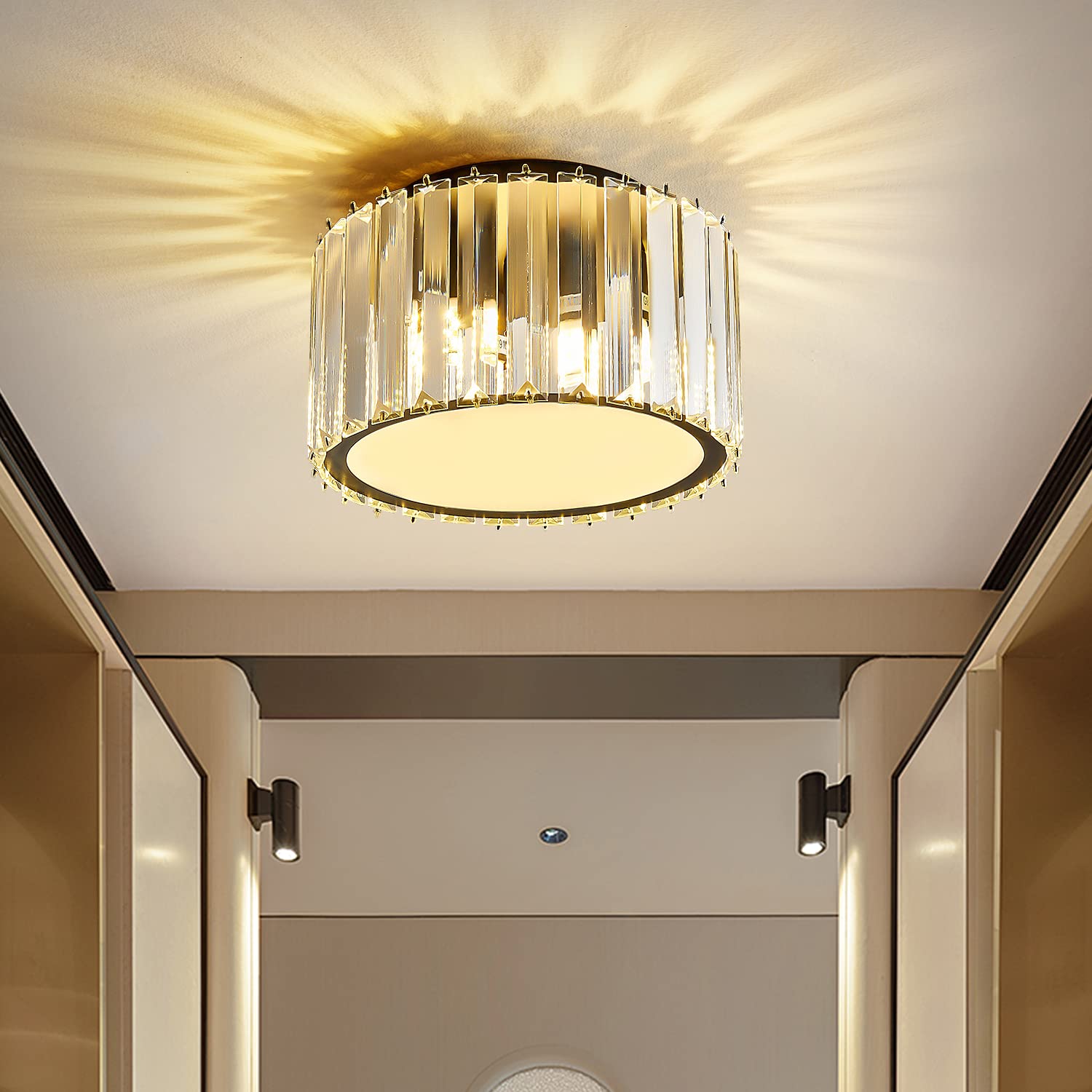 Modern Crystal Ceiling Light Fixture - 6.06
