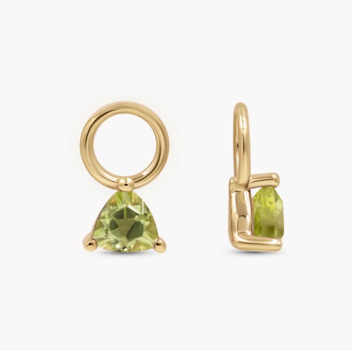 Mini Birthstone Huggie Charms - Dainty Sterling Silver Earrings for Women | Perfect for Everyday Wear, Gifts & Special Occasions