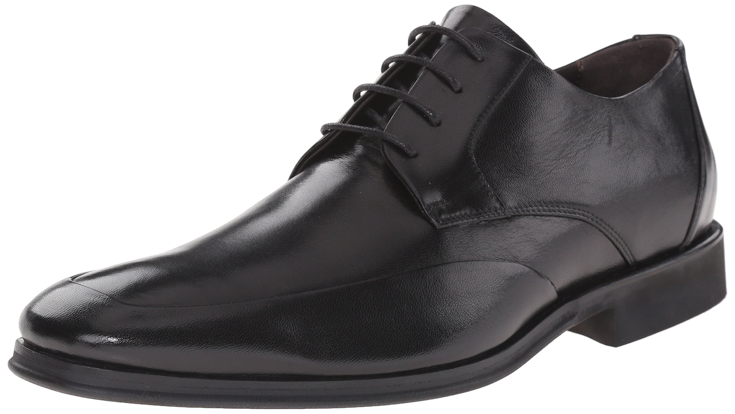 Bruno Magli Men's WES Oxford Shoes - Classic Leather Dress Shoes for Business & Formal Occasions - Comfortable Slip-On Style for Office, Wedding & Special Events