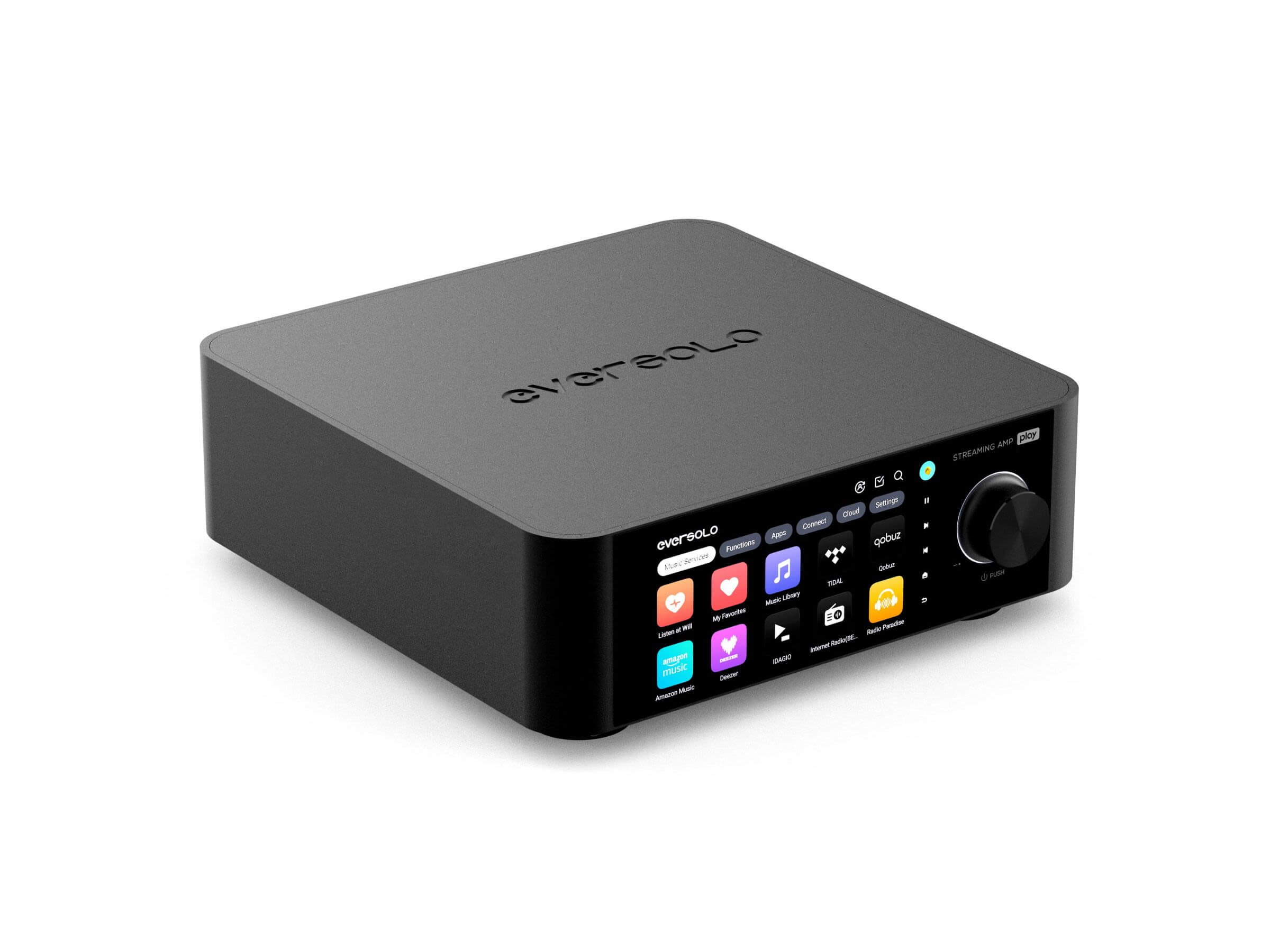 Eversolo Play Stereo Integrated Amplifier - High-Fidelity Audio for Home Theater & Music Listening