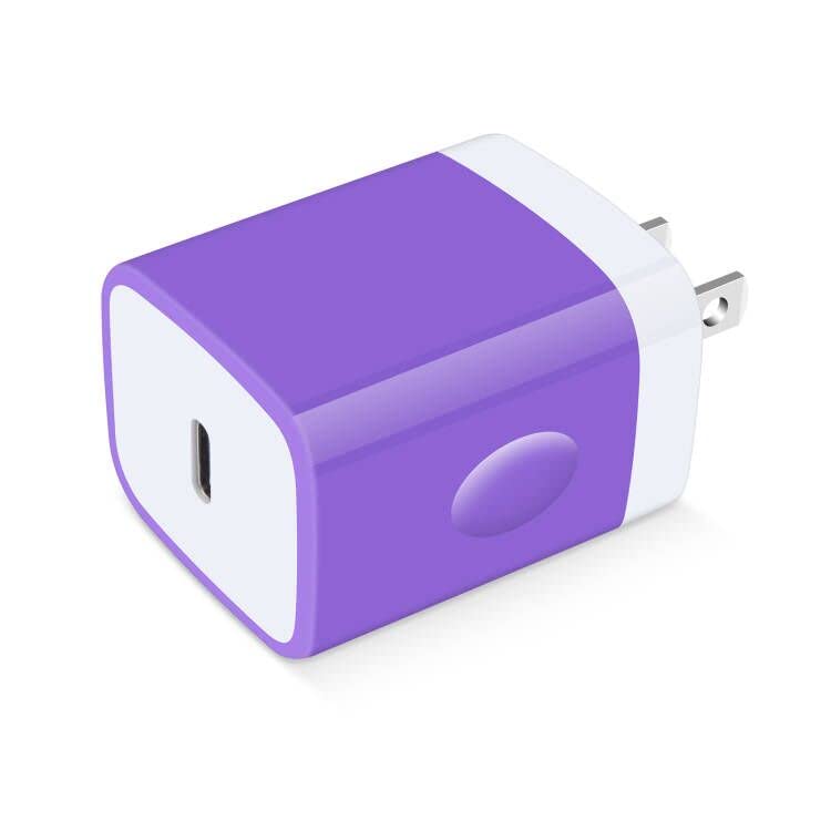 GiGreen 20W PD Fast Charger USB C Block Wall Plug - Compatible with Samsung Galaxy A15 5G/A14/A13/A54, iPhone 15/14/13 Pro Max, Pixel 8/7a/6, iPad Pro - Perfect for Home, Office & Travel Charging