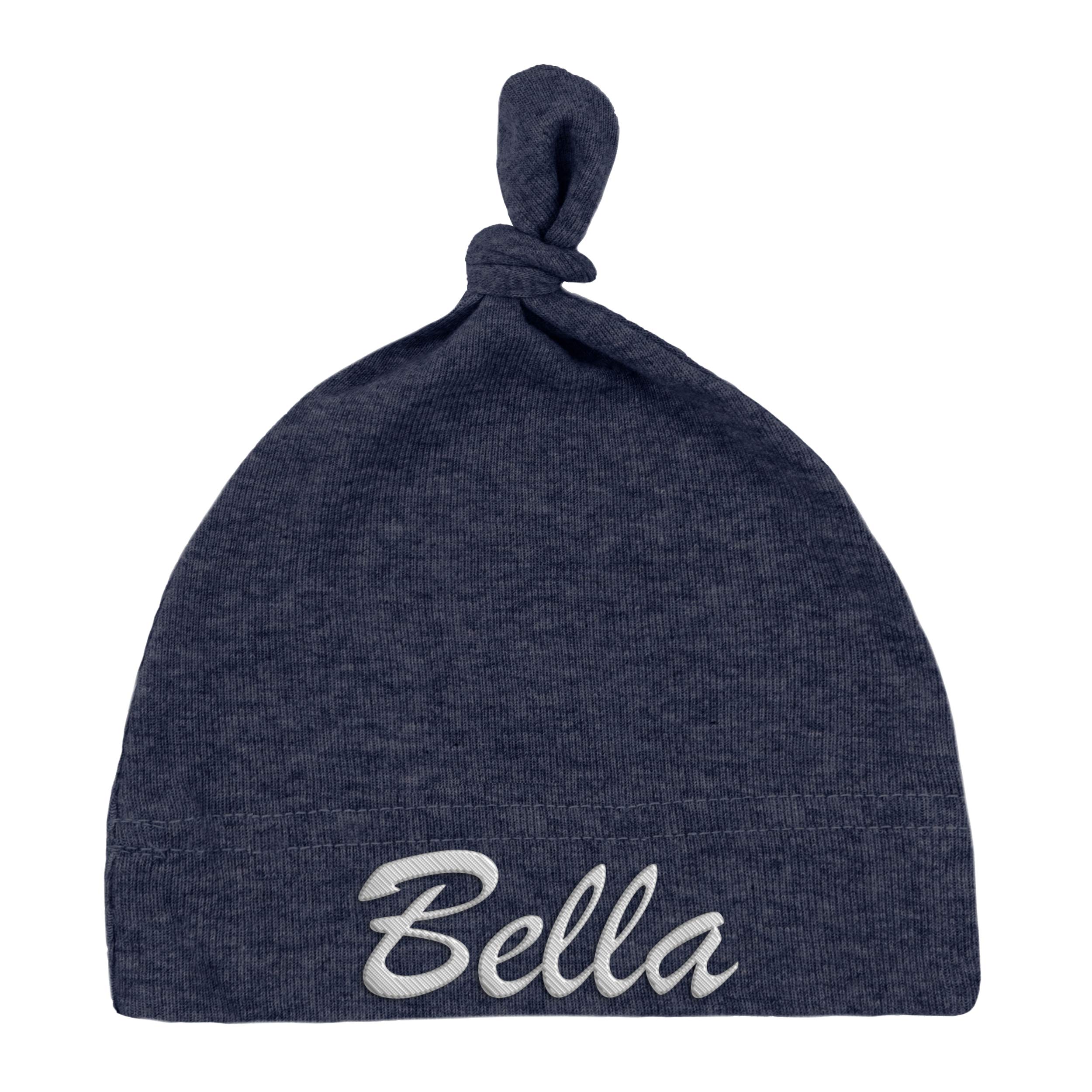 Personalized Baby Hats - Custom Embroidered Infant Hats for Newborns & Toddlers - Unique Baby Shower Gifts & Photo Props for Special Occasions