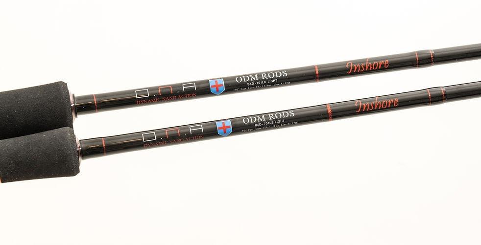 Premium ODM DNA Inshore Boat Spinning Rods - Lightweight Saltwater Fishing Rod for Bass, Snapper & Redfish - Perfect for Offshore Angling & Kayak Fishing Adventures
