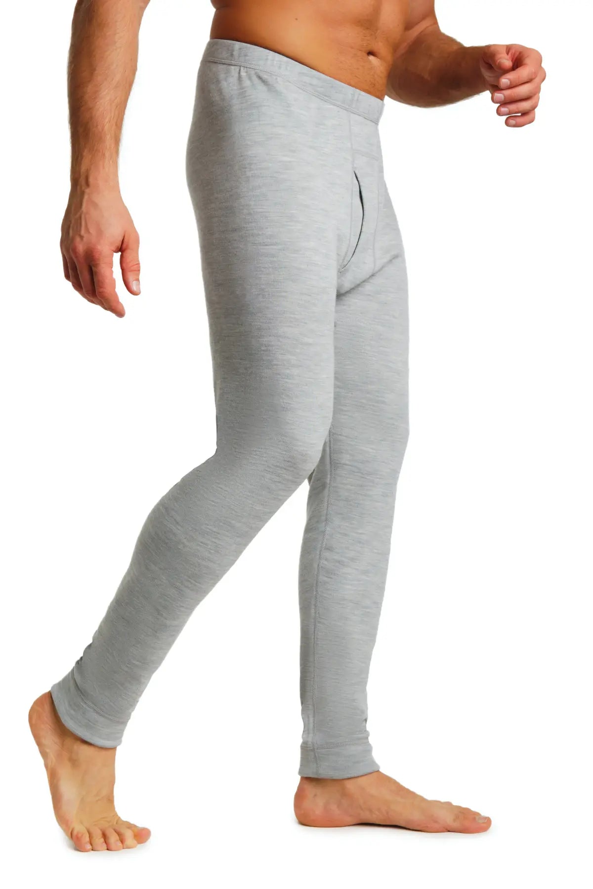 Men's Merino Wool Pants 250 - Gray Heather | Soft & Breathable Hiking & Travel Pants for Outdoor Adventures