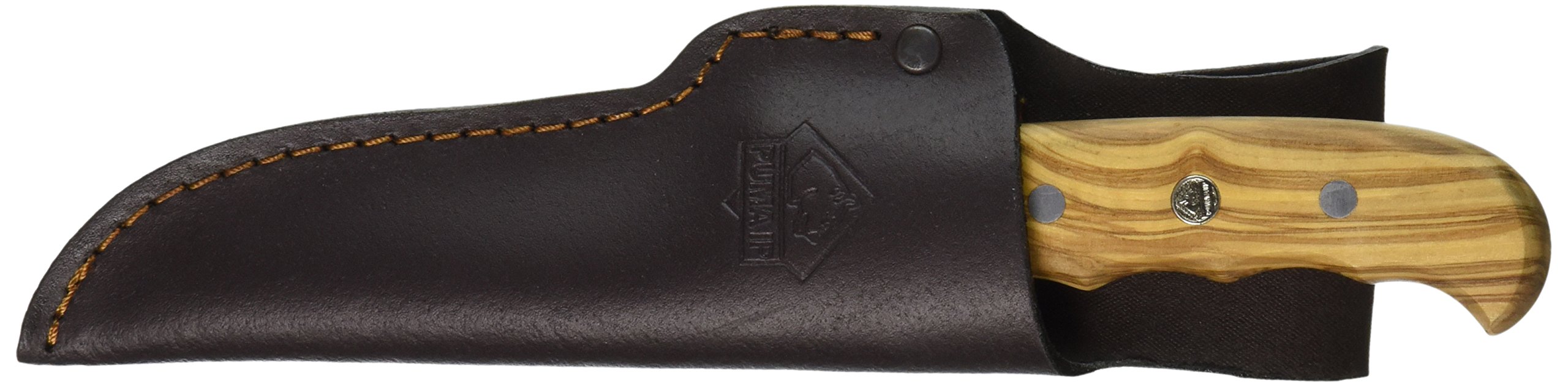 **Puma IP Olive Outdoor Hunter Knife – High-Quality Hunting & Survival Knife for Camping, Hiking & Bushcraft – Durable Fixed Blade with Ergonomic Handle**