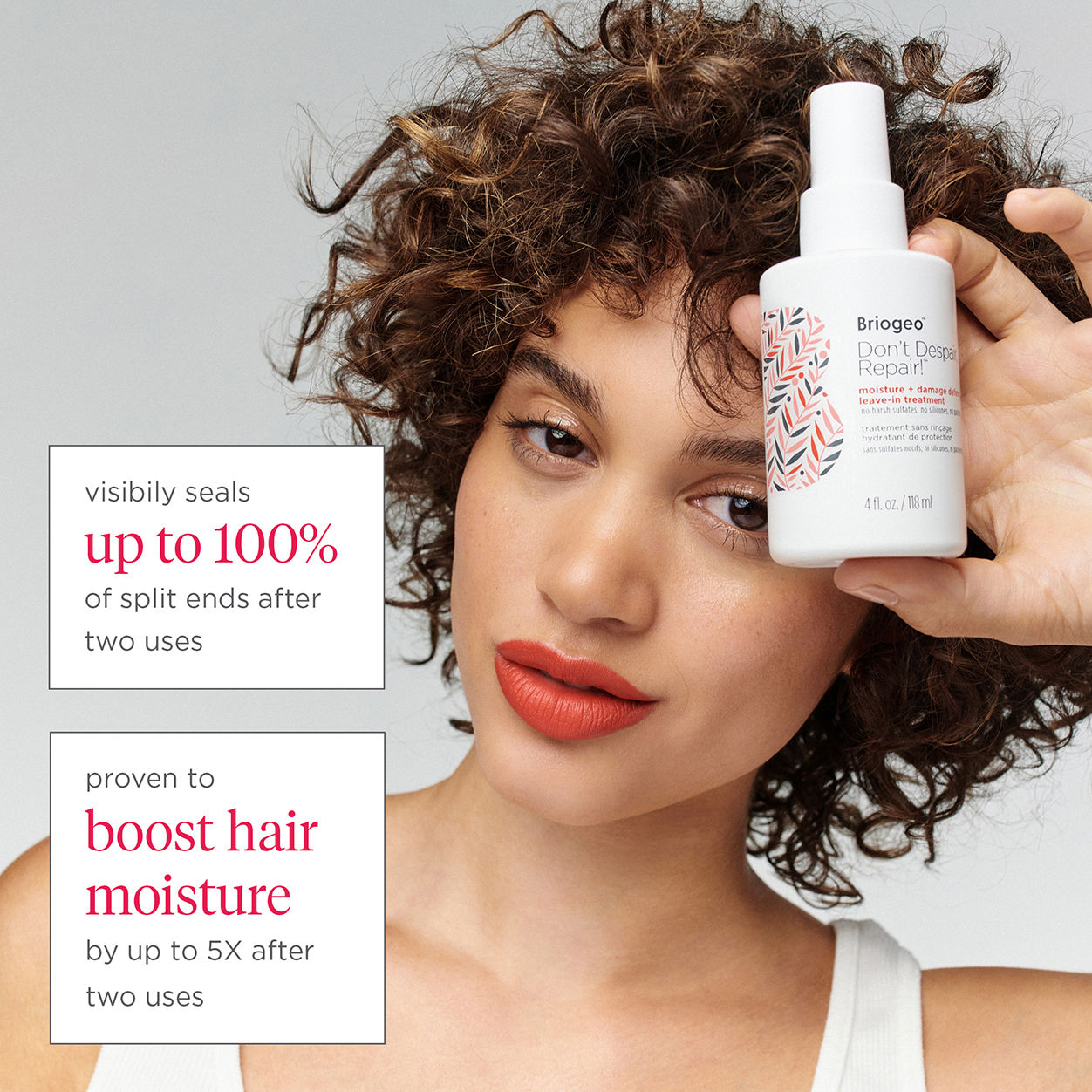 Repair & Protect Leave-In Hair Treatment for Moisture & Damage Defense – Ideal for Dry, Damaged Hair & Daily Hydration