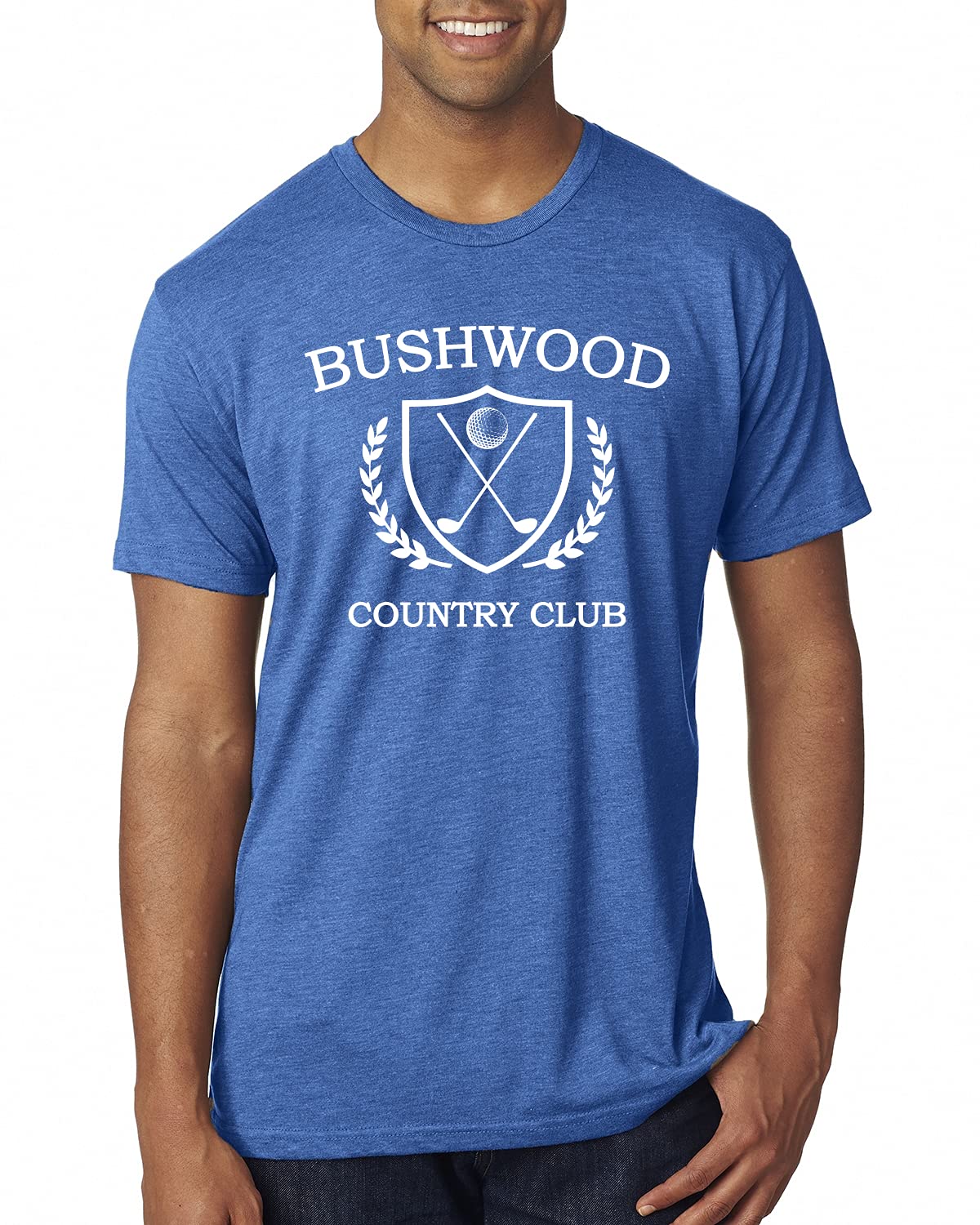 Bushwood Country Club Humor Men's Premium Tri-Blend T-Shirt - Soft Vintage Style Tee for Golf Lovers & Casual Wear