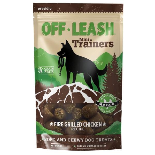 Premium Fire-Grilled Chicken Dog Treats for Training & Rewards - Grain-Free, All-Natural, High-Protein Snacks - Perfect for Outdoor Adventures & Obedience Training