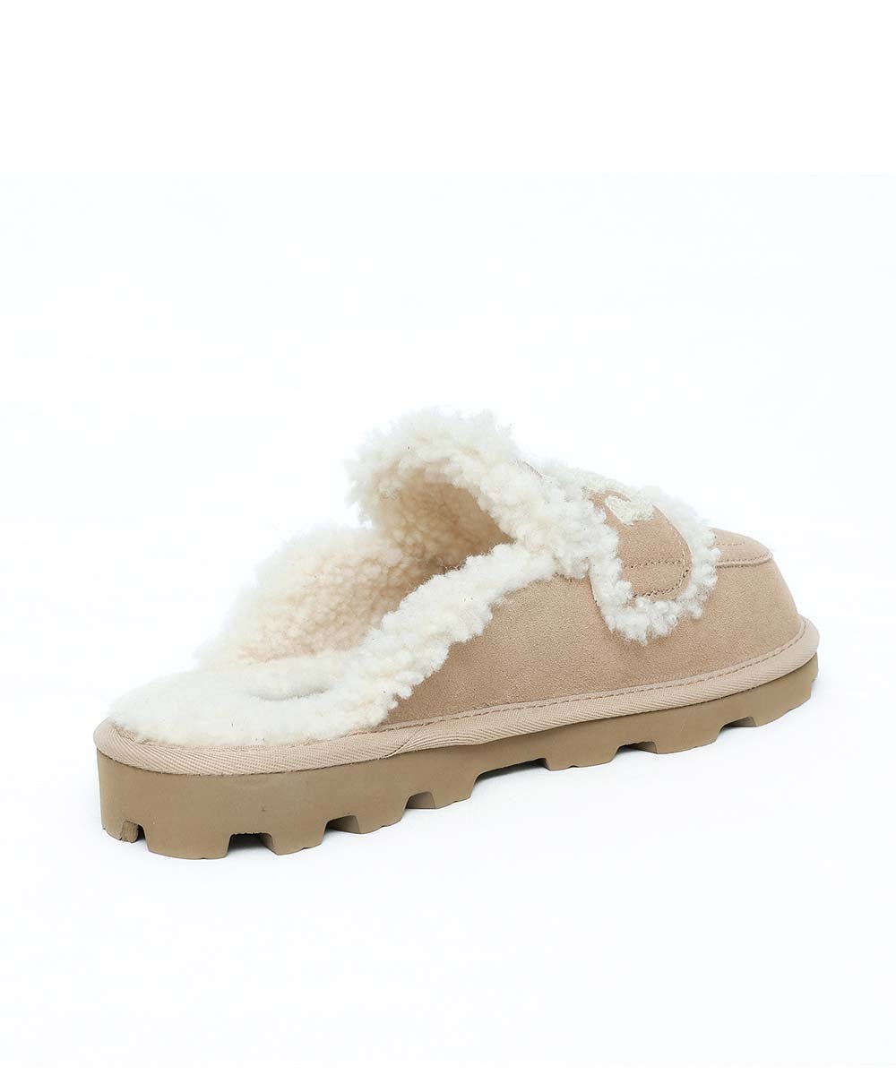 Women's UGG Violet Cozy Indoor/Outdoor Slippers - Soft Fleece Lined House Shoes for Winter Comfort - Perfect for Home, Lounge & Quick Errands