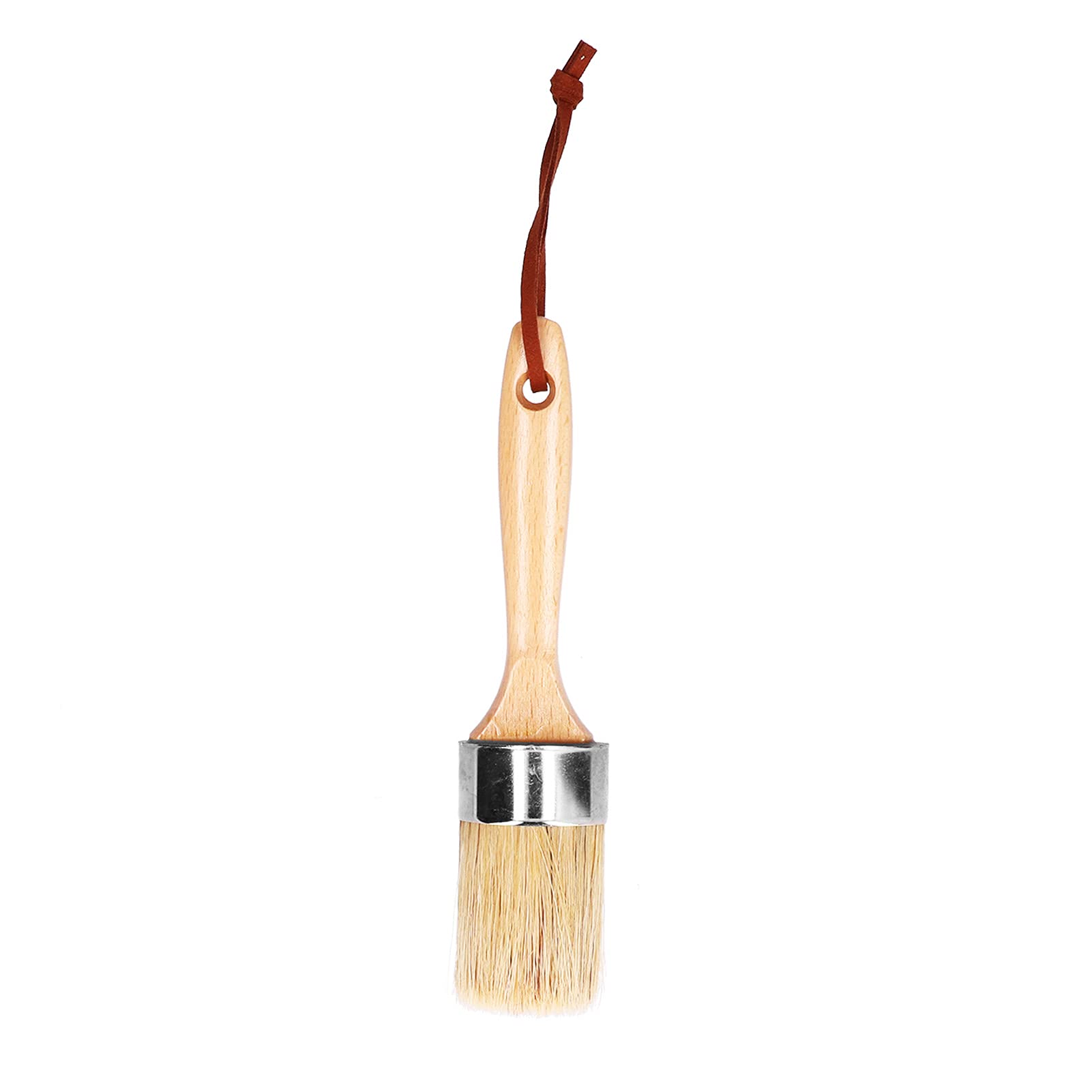 Premium Bristle Paint Brush Set - Ergonomic, Durable & Safe for Furniture Painting, Home Decoration & BBQ Grilling | Perfect for DIY Projects, Wall Touch-Ups & Outdoor Cooking