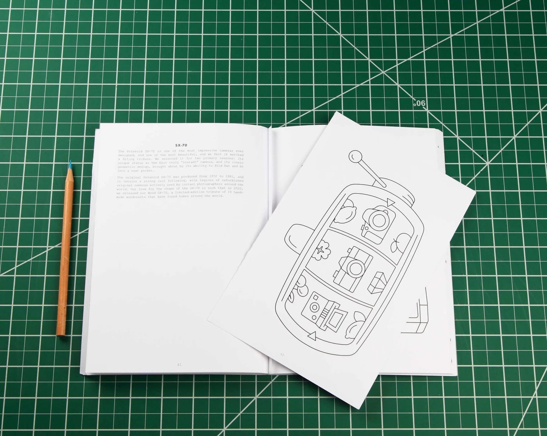 Photogenic Supply Co. - Creative Photography Coloring Book for Adults & Artists - Relaxing Stress Relief & Artistic Inspiration - Perfect for Studio, Travel & Gift Ideas