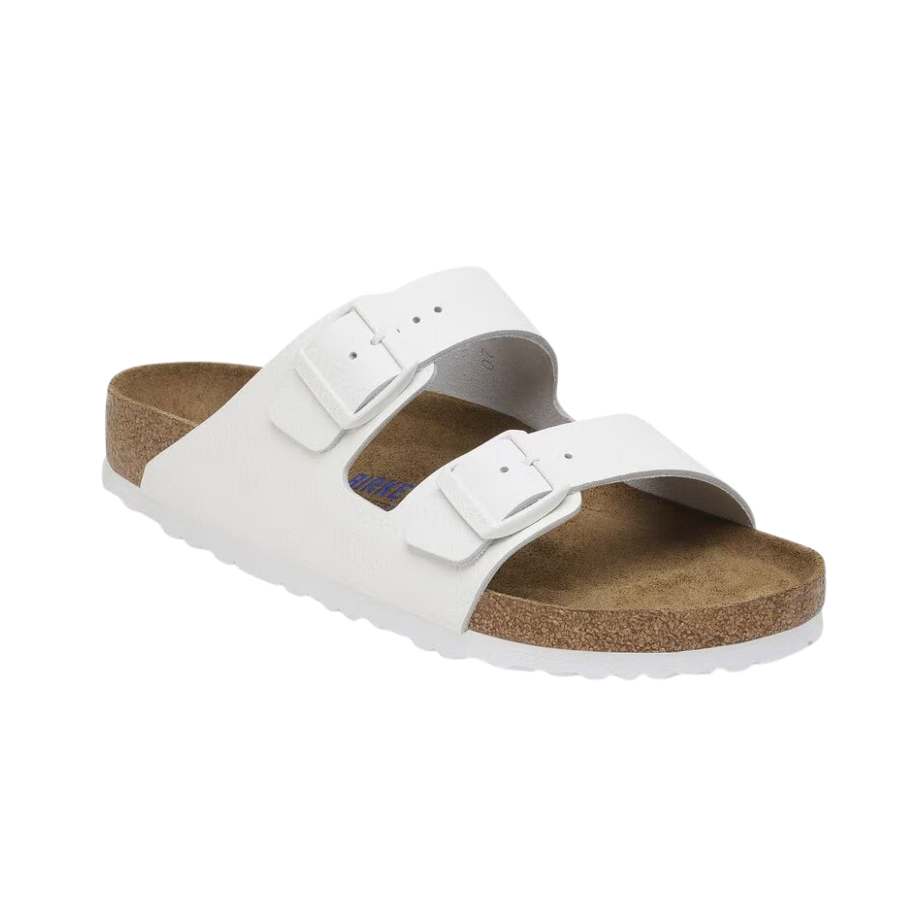 Arizona Soft Footbed Sandals for Women - Genuine Leather Comfortable White Sandals | Perfect for Beach, Vacation & Summer Outfits
