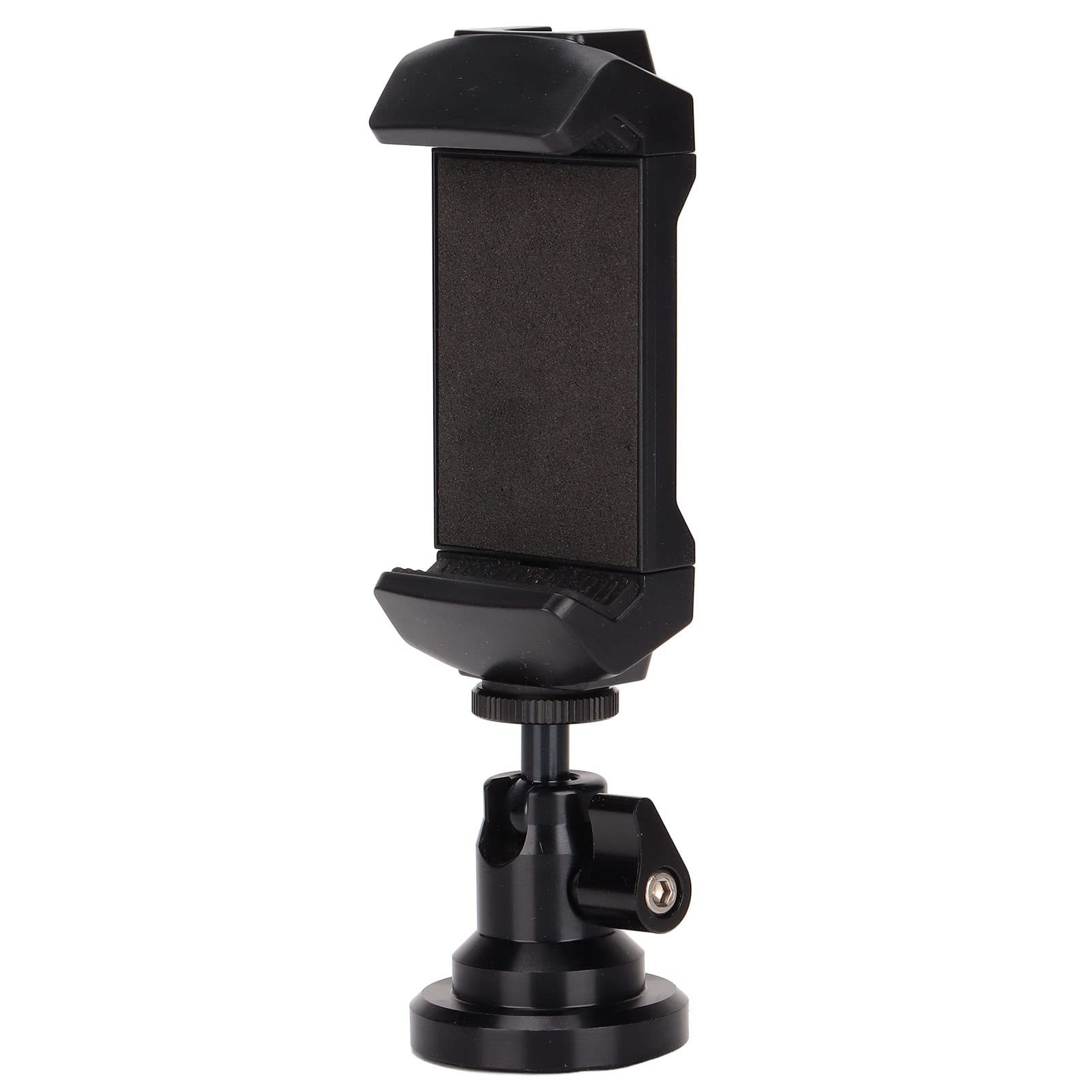 Aluminum Magnetic Phone Stand for Desk - 360° Rotating & Height Adjustable Phone Holder for iPhone 15/14/13, Samsung Galaxy, iPad (2.6-6.5 Inch) | Perfect for Home Office, Gaming & Video Calls