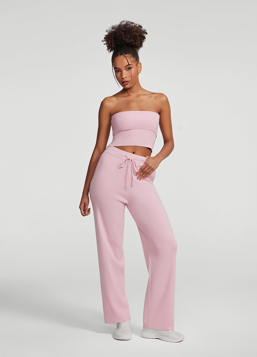 Premium Cozy Luxe Sweatpants for Women - Soft Fleece Lounge Pants with Elastic Waistband - Perfect for Yoga, Home Relaxing & Casual Outings