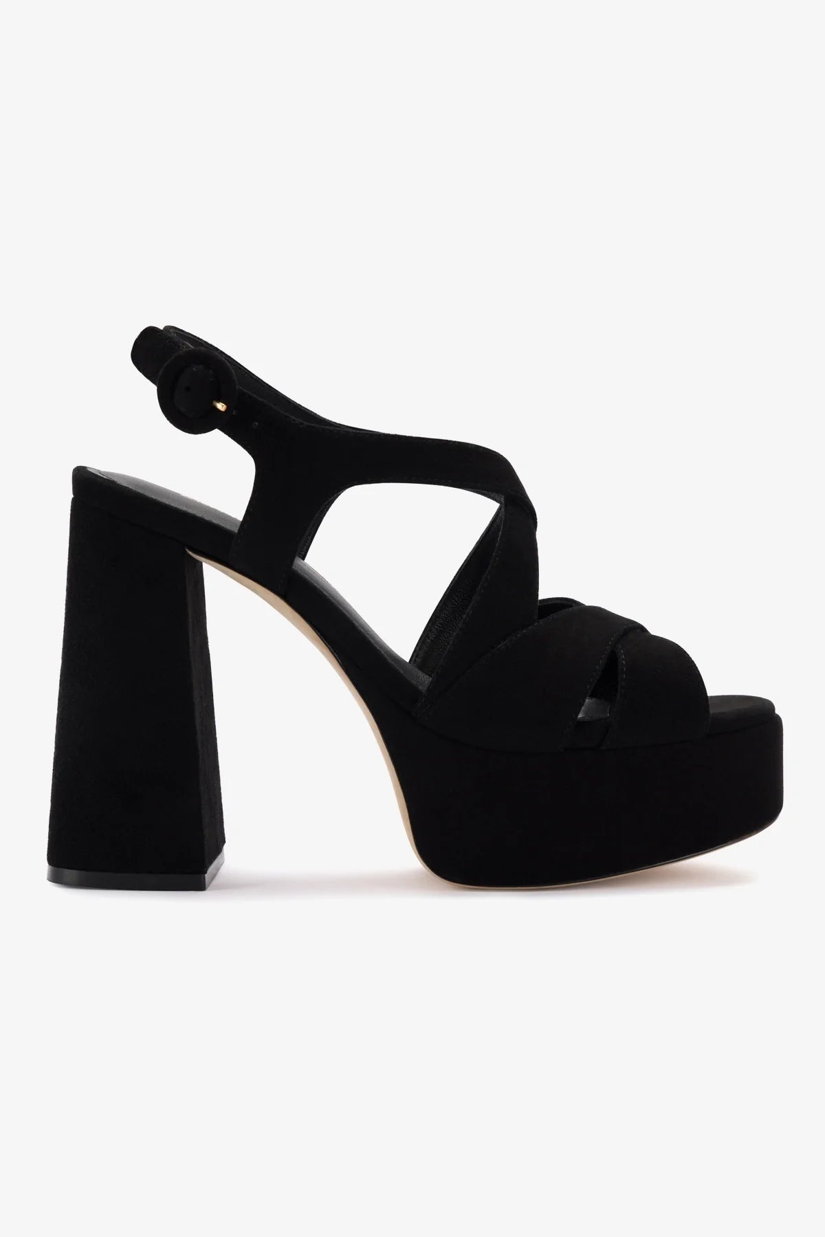 Black Suede Bee Sandals for Women - Comfortable & Stylish Summer Footwear for Beach, Vacation, and Casual Outings
