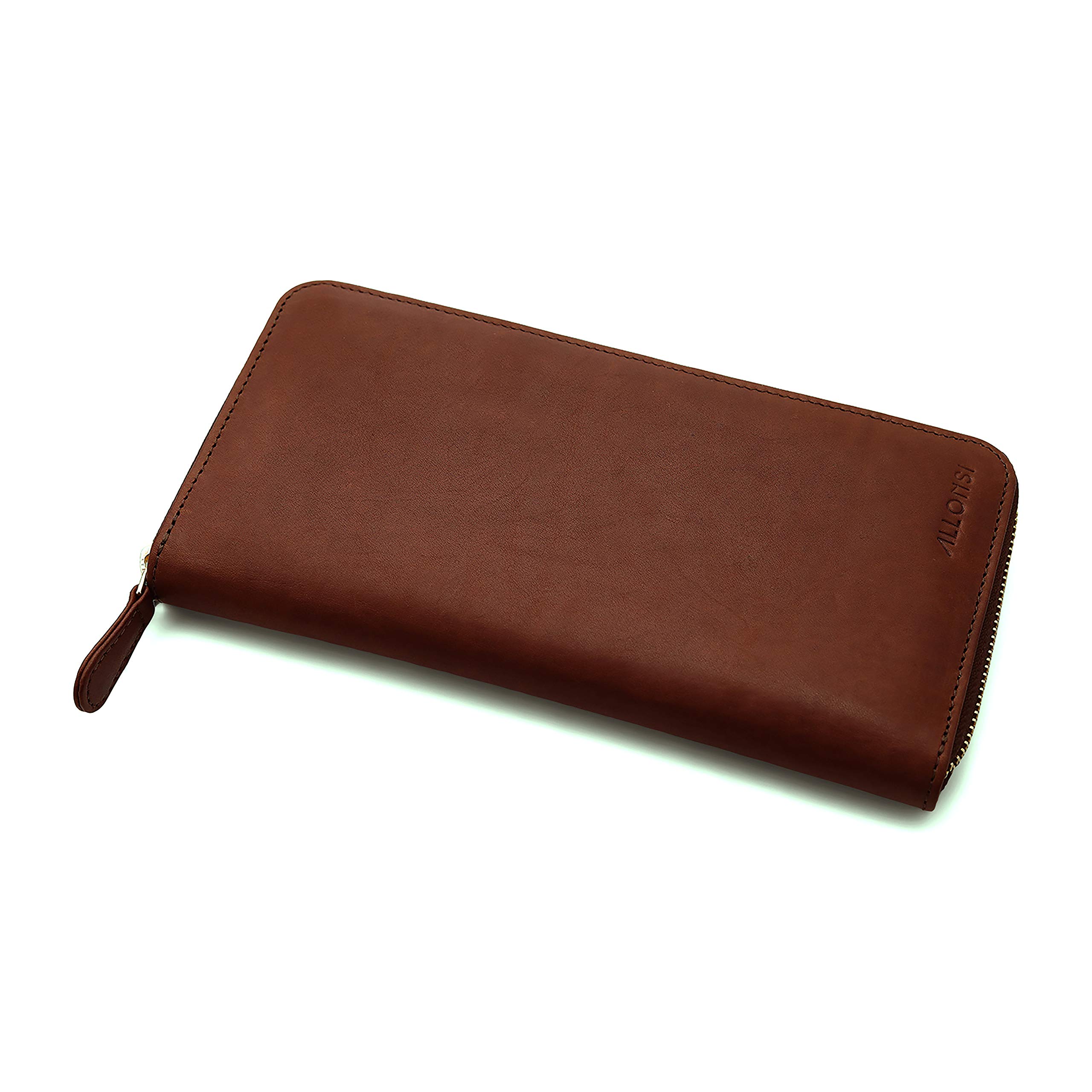 Premium Genuine Leather RFID Blocking Passport Holder for Men & Women - Travel Wallet with Multiple Card Slots & ID Window - Perfect for Airports, Business Trips & International Travel