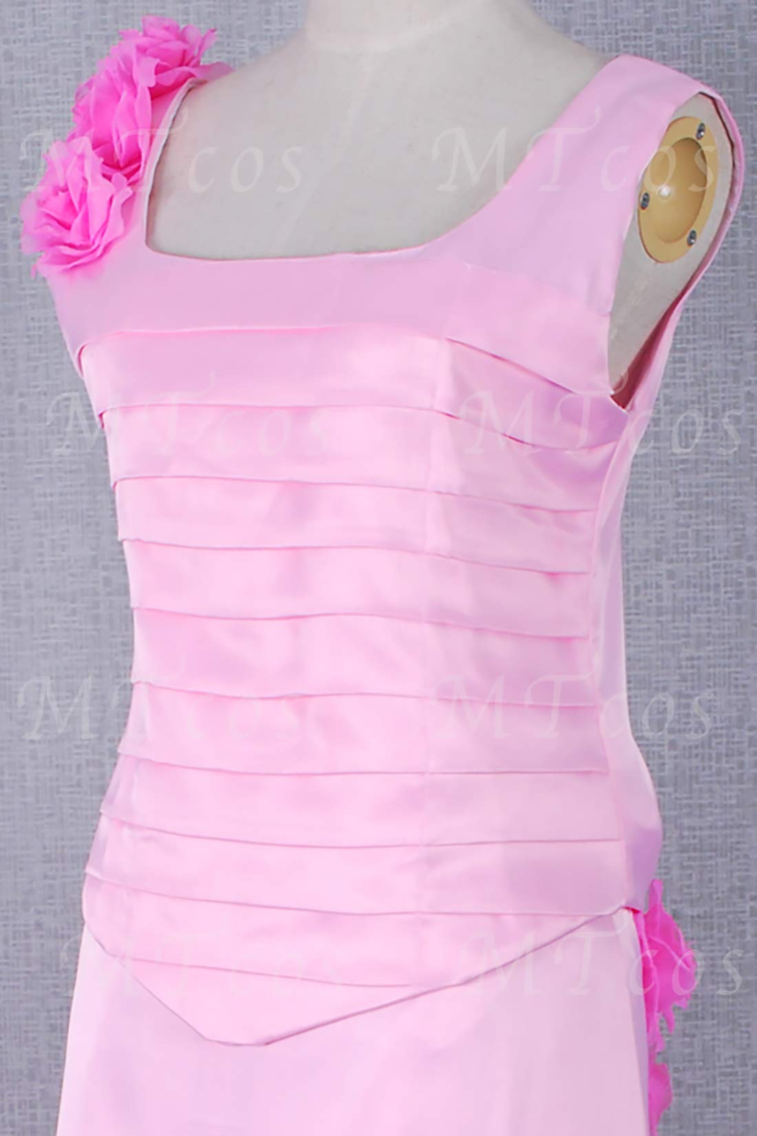 Star Trek Deanna Troi Cosplay Costume - Pink Wedding Dress for Women | Perfect for Halloween, Comic Con & Sci-Fi Events