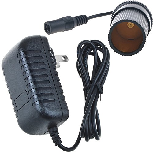 PK Power AC/DC Adapter to Car Charger Converter for Bell 22-1-34000-8 Bellaire 4000 Tire Inflator - Power Supply Cord Cable for Home & Car Use - Perfect for Road Trips, Emergency Tire Inflation & Garage Maintenance