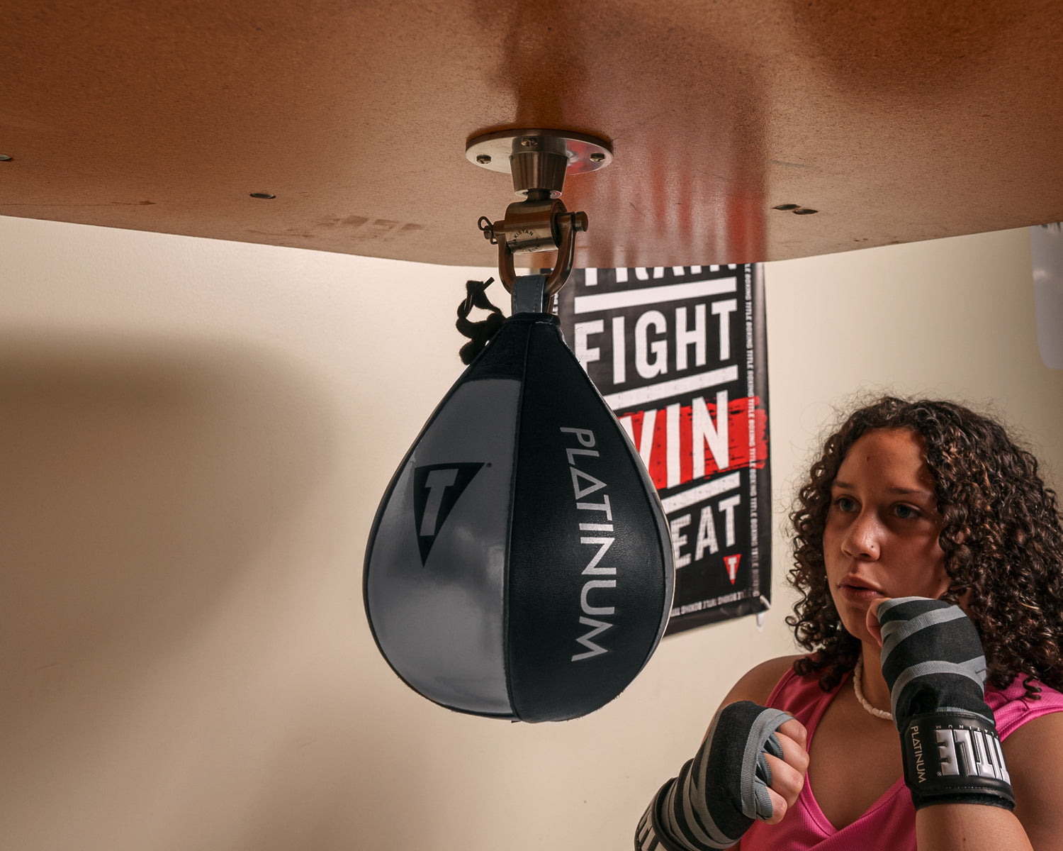 Platinum Momentous Speed Bag - Premium Boxing Training Equipment for Home & Gym Workouts | Fast Reflex & Punching Practice