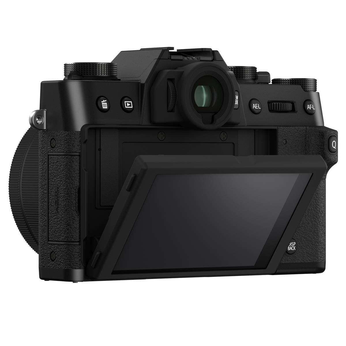 Fujifilm X-T30 II Mirrorless Digital Camera with XC 15-45mm Lens Kit (Black) - Perfect for Travel Photography, Vlogging & Street Shooting