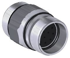 Amphenol MA1JAE1200 Circular Connector, 12-Position Free Hanging Extension (10-Pack) - Ideal for Industrial Automation, Robotics & Heavy-Duty Electrical Applications