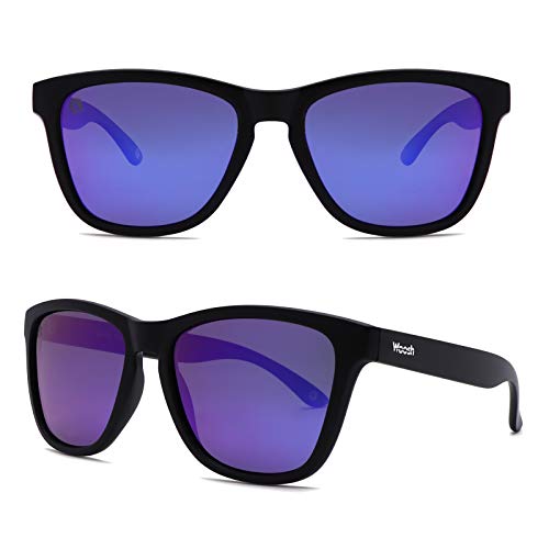 Purple Lens - Matte Black Frame (Bocas Snorkel)