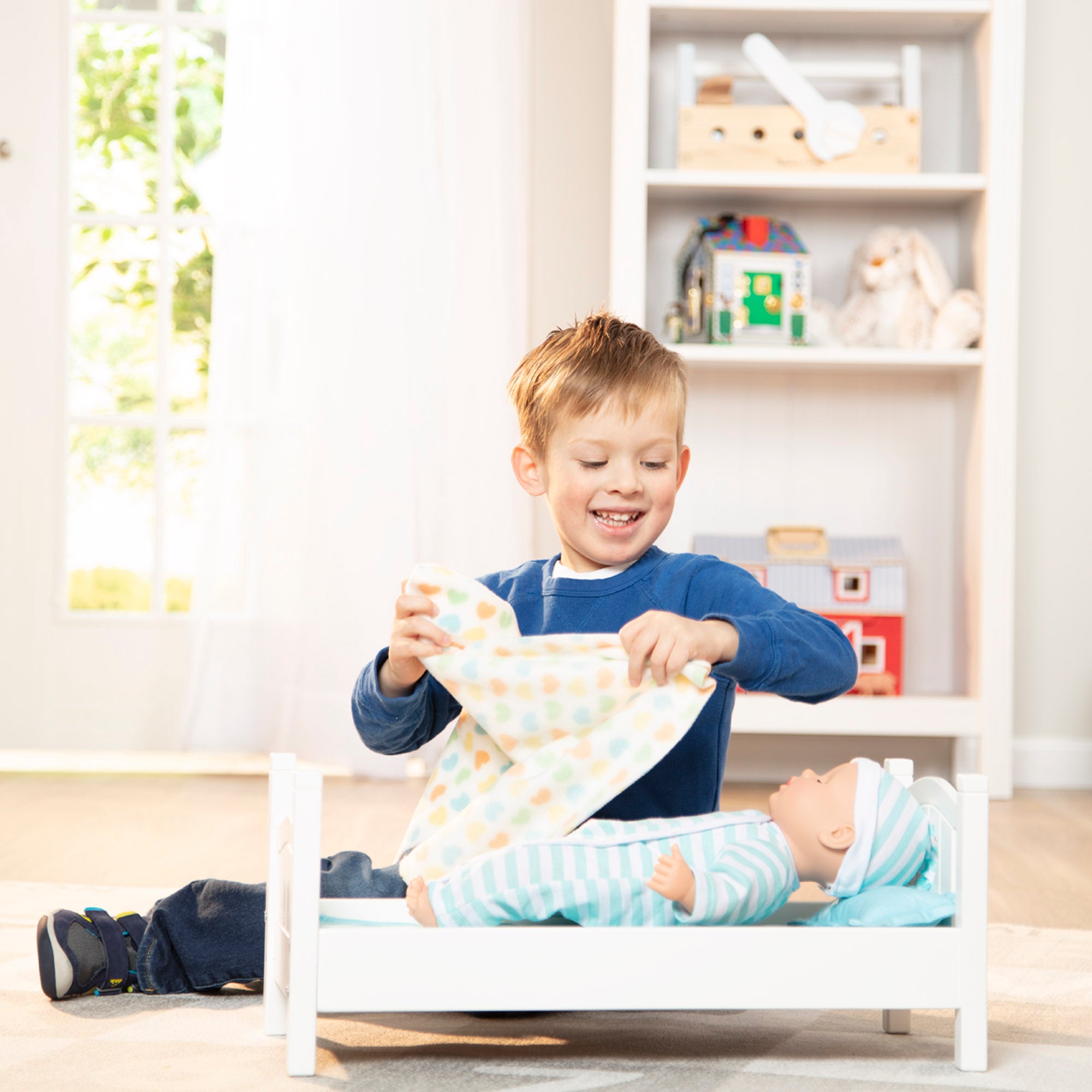 Soft and Cozy Play Bed for Kids - Safe & Comfortable Toddler Play Mat for Indoor & Outdoor Use - Perfect for Playtime, Napping, and Relaxation