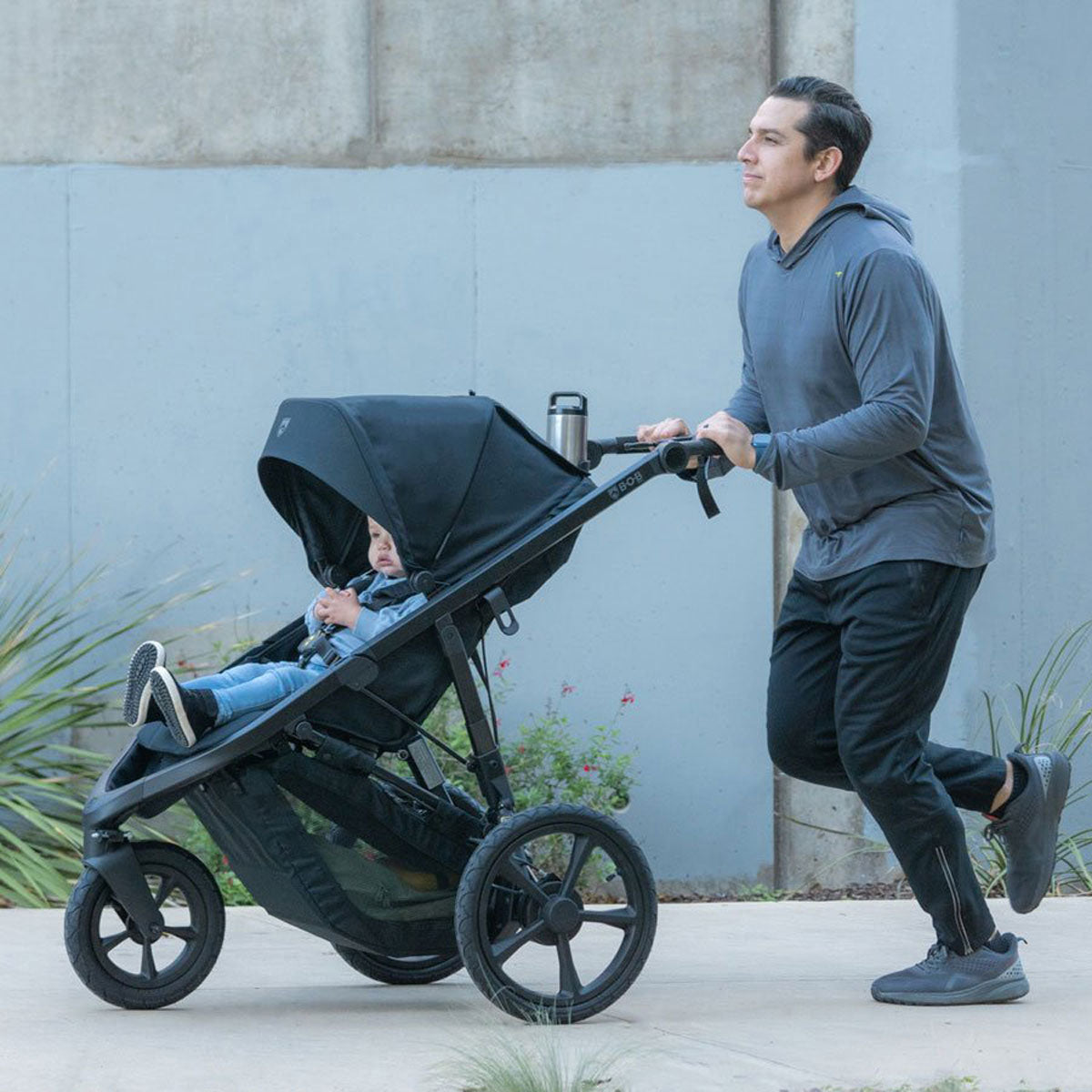 BOB Wayfinder Jogging Stroller - Lightweight All-Terrain Running Stroller for Active Parents | Perfect for Outdoor Adventures, Fitness Runs & Daily Walks