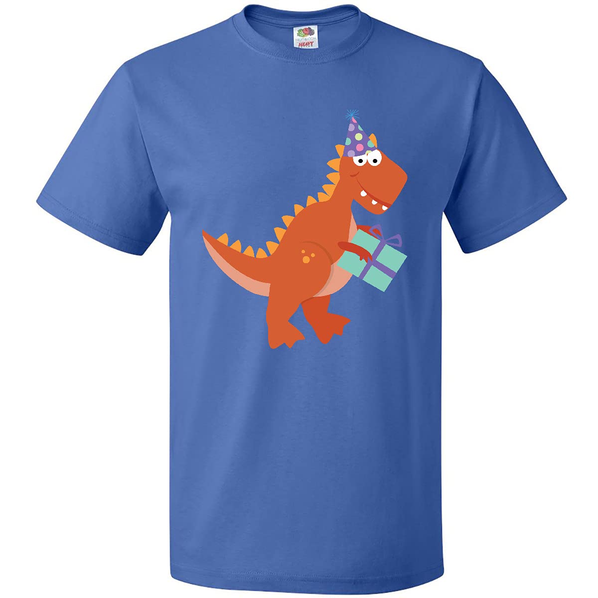 Inktastic Dinosaur Birthday T-Shirt for Kids - Cute Dino Graphic Tee for Boys & Girls Birthday Party Outfits | Perfect for Birthday Celebrations, School Events & Casual Wear