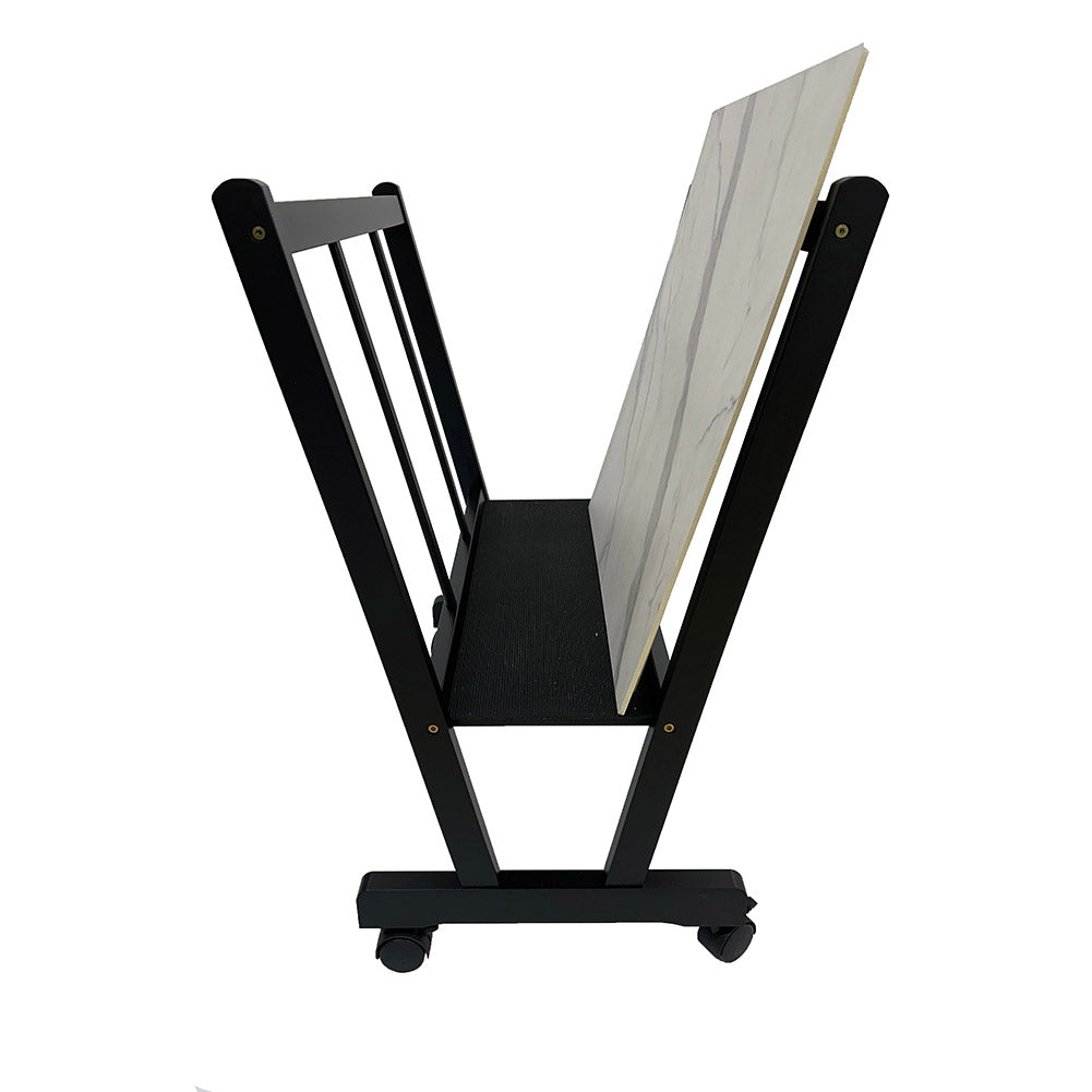 Professional Black ProBoards Rigid Backdrop Stand - Durable Photography Storage Rack for Studio & Events - Perfect for Photo Shoots, Video Production, and Trade Shows