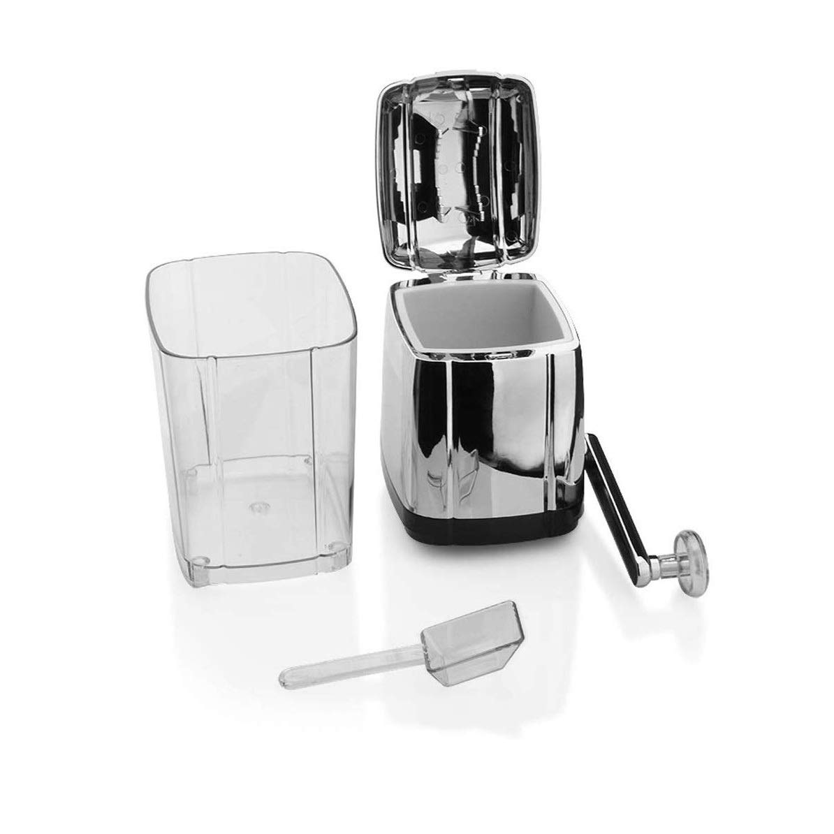 Premium Stainless Steel Shaved Ice Maker & Slushie Machine for Snow Cones, Frozen Cocktails - Healthy Sugar-Free Snacks for Kids & Adults | Perfect for Parties, Summer Treats, and Margarita Nights