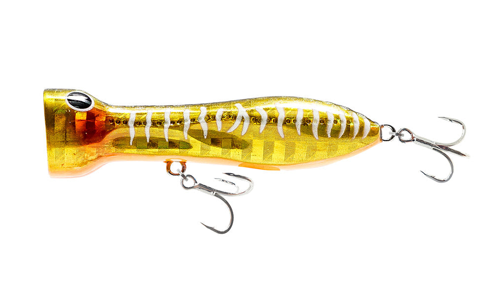 Chug Norris 95mm Popper Lure - Premium Fishing Bait for Bass, Trout & Saltwater - Ideal for Topwater Fishing & Casting in Lakes, Rivers & Ocean