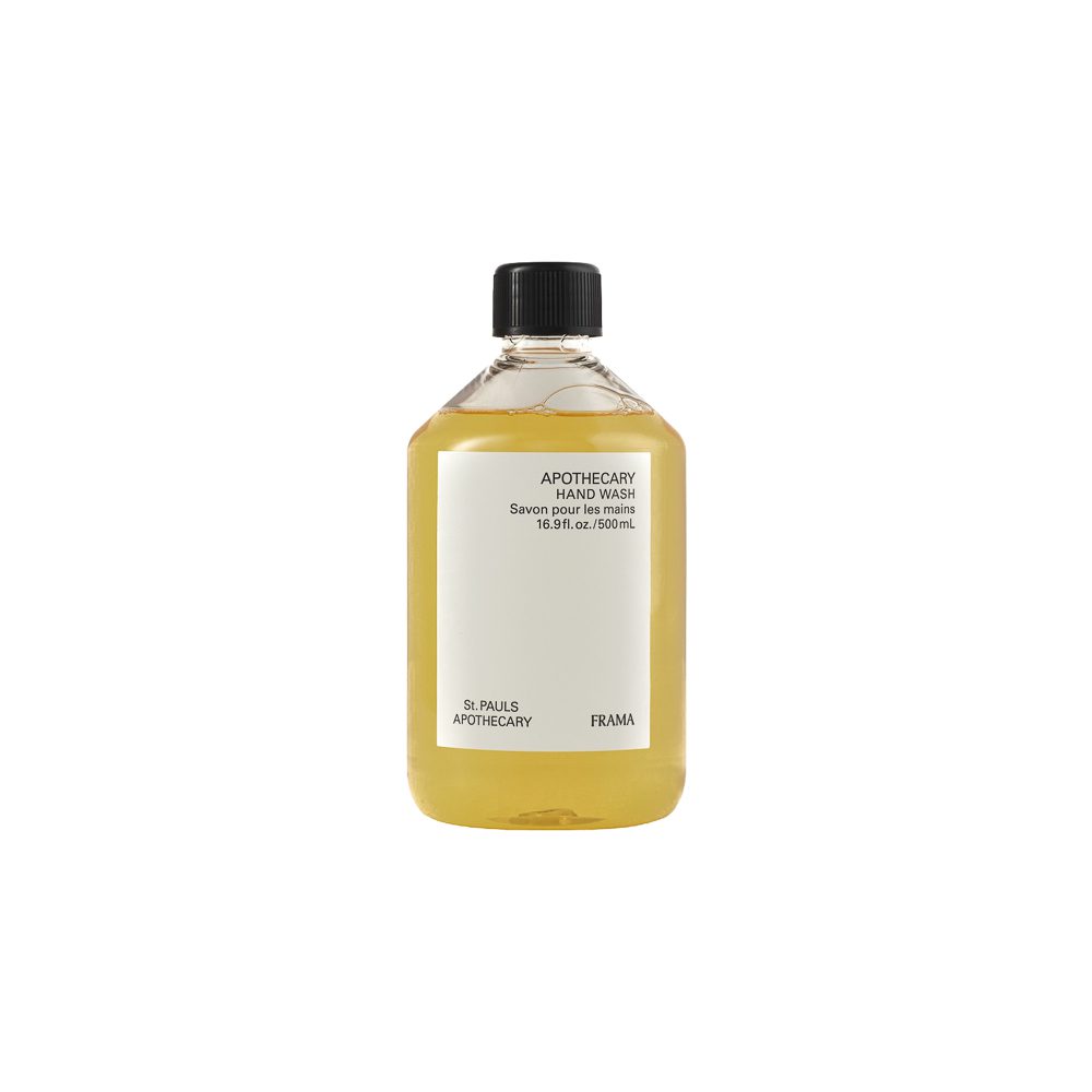 FRAMA Apothecary Hand Wash Refill - 500ml Natural Liquid Soap for Kitchen, Bathroom & Office - Gentle Cleansing with Essential Oils - Vegan & Cruelty-Free
