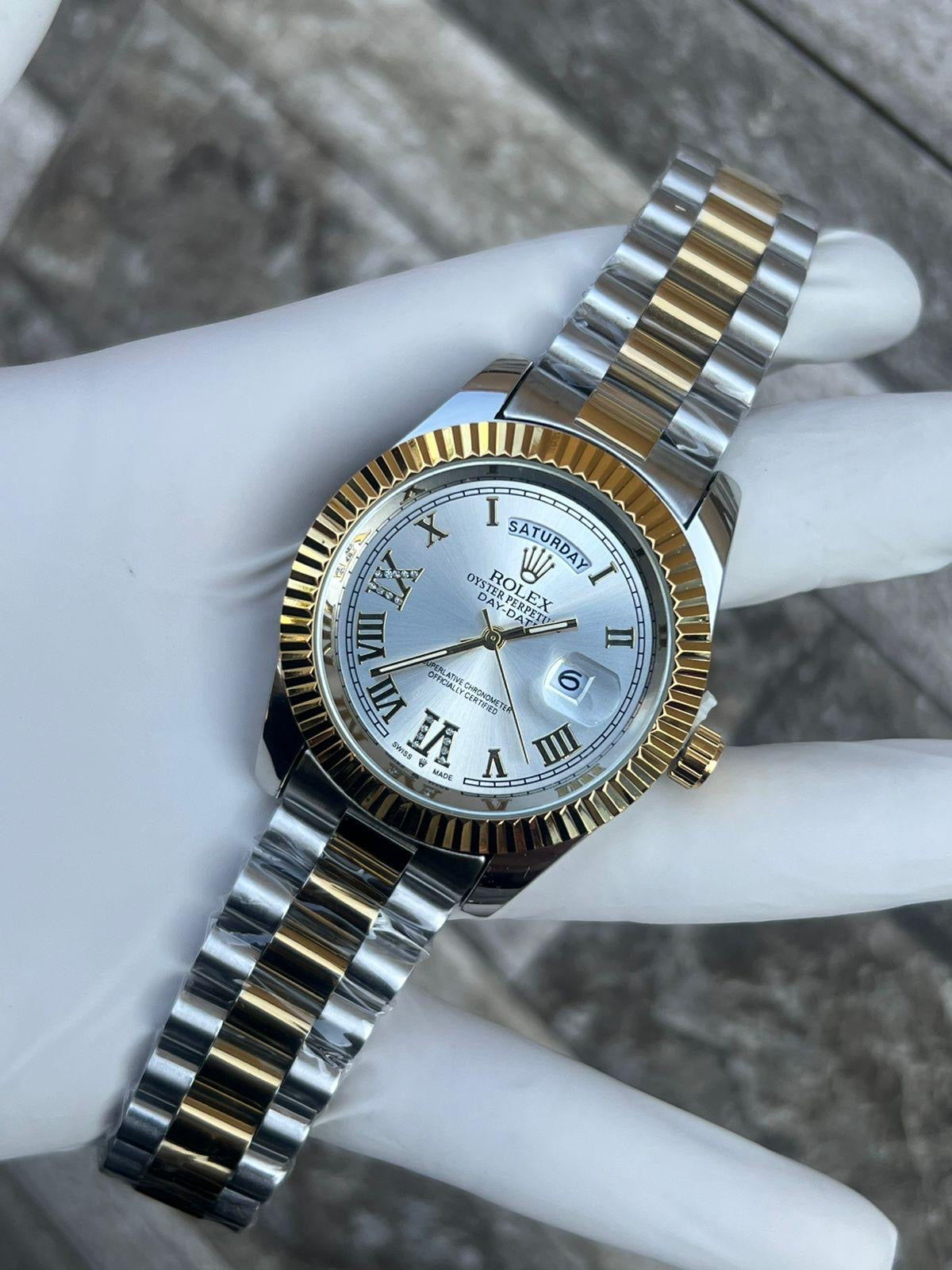 Luxury Rolex Watches with Roman Numerals - Elegant Timepieces for Men & Women | Perfect for Formal Events, Business Meetings & Special Occasions