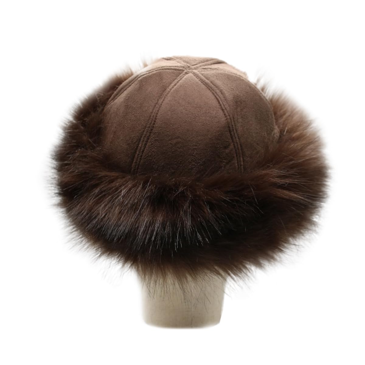 Faux Fur Winter Hat Headband - Russian Style Warm Cap for Women & Men - Cozy Snow Hat for Cold Weather, Outdoor Activities & Fashion