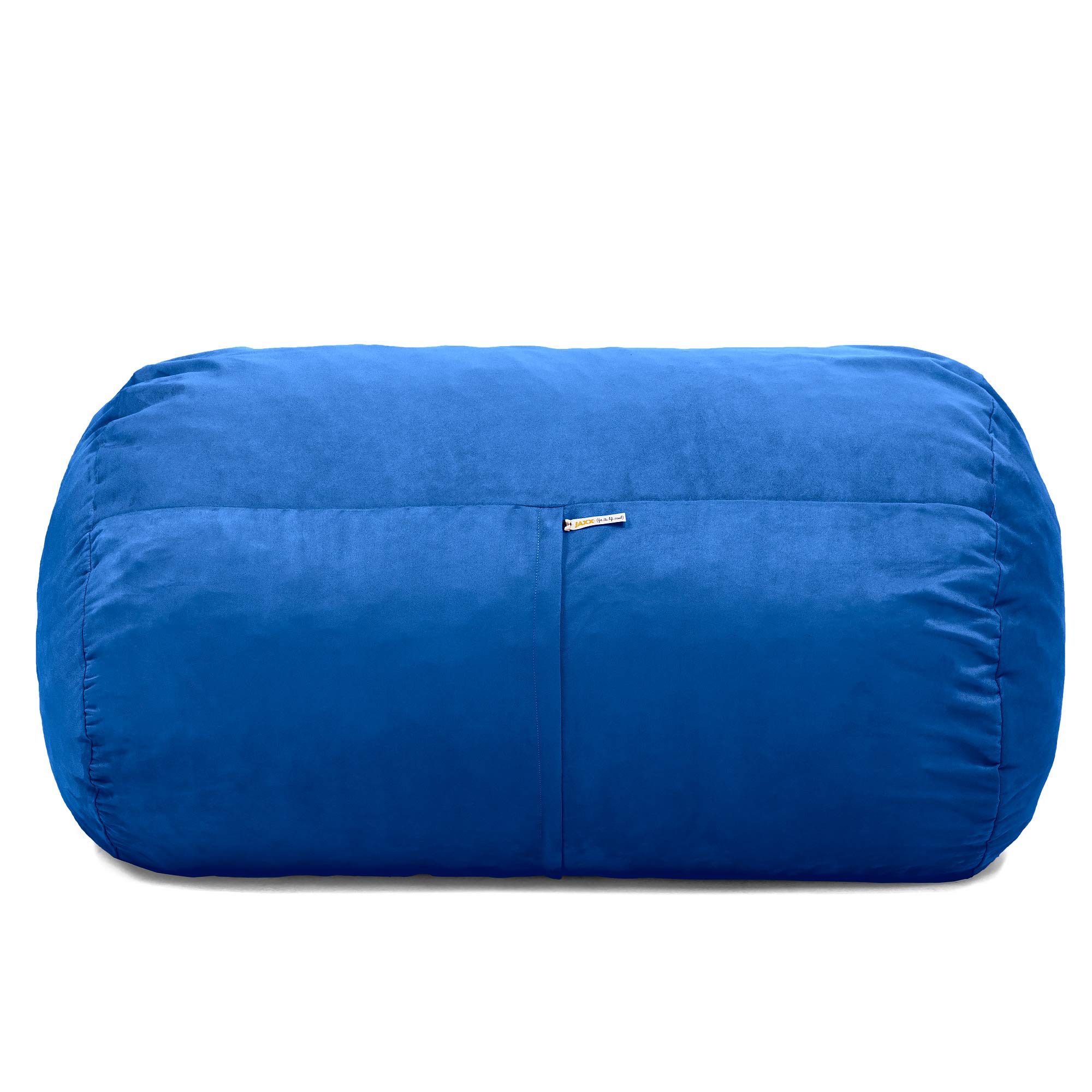 Jaxx Sofa Saxx Bean Bag Lounger - 4-Foot Oversized Comfortable Chair for Adults & Teens, Soft Blueberry Fabric - Perfect for Living Room, Game Room, Dorm & Relaxation