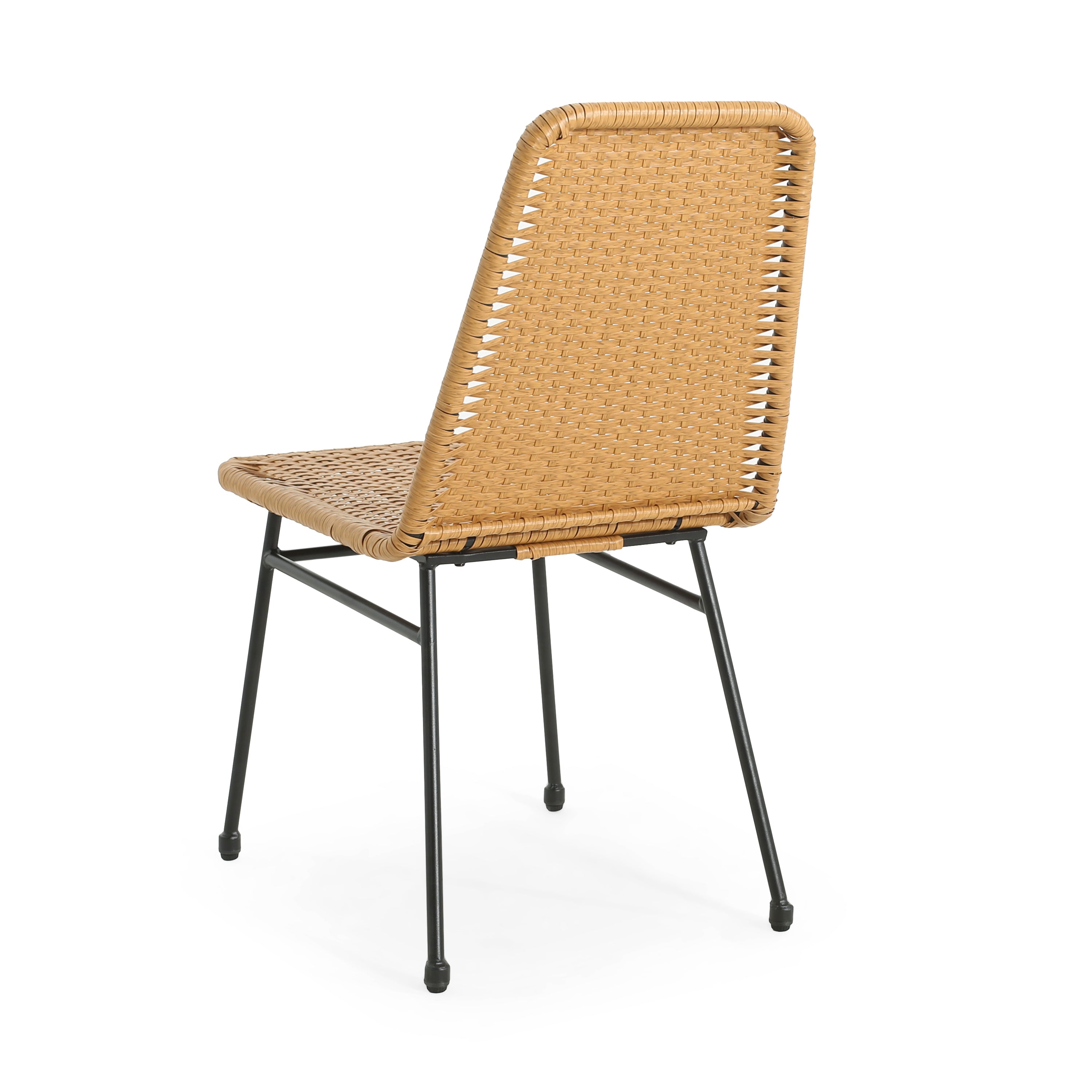 Modern Dining Chairs Set of 2 - Sturdy Wooden Kitchen Chairs with Padded Seat - Comfortable Home & Restaurant Furniture for Dining Room, Kitchen, Breakfast Nook & Outdoor Patio