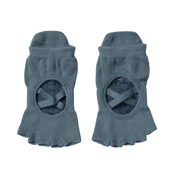 Premium Black Label Non-Slip Yoga Socks for Women - Grip Socks for Pilates, Barre & Home Workouts - Breathable Toe Grip Socks for Yoga Practice & Fitness Training