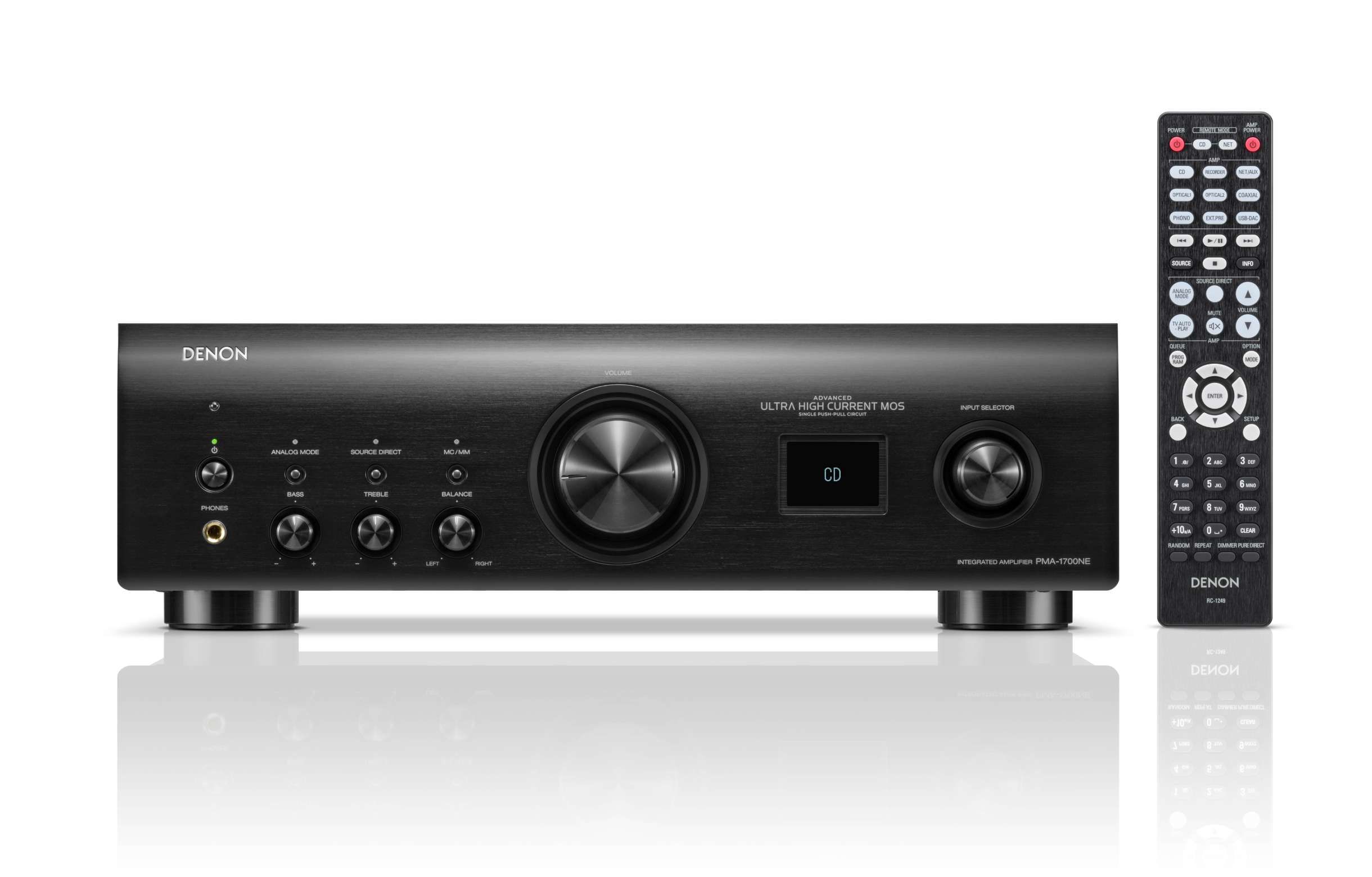 Denon PMA 1700NE Integrated Stereo Amplifier - High Fidelity Audio System for Home Theater & Music Listening - Perfect for Audiophiles & Hi-Fi Enthusiasts