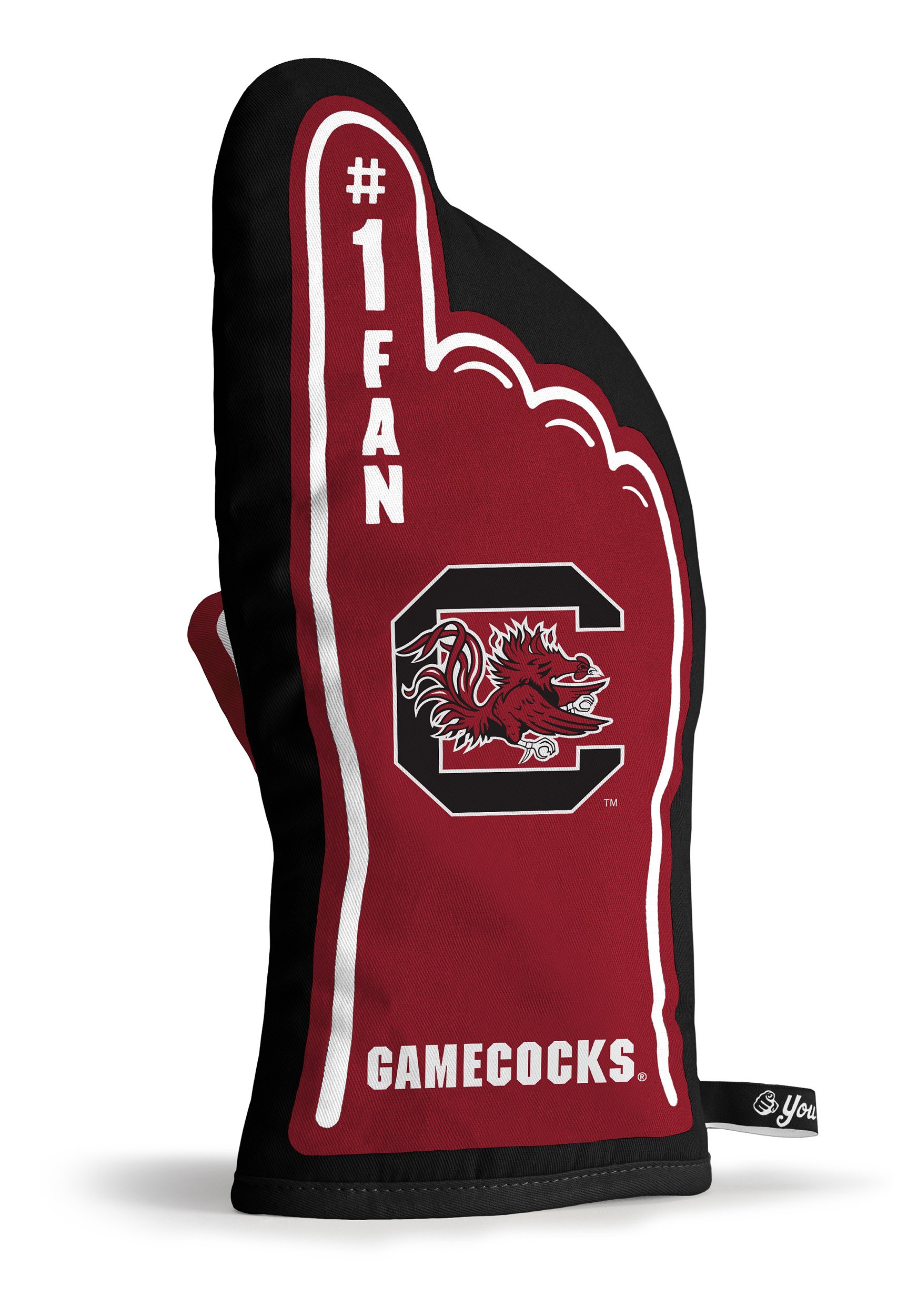 YouTheFan NCAA #1 Heat-Resistant Oven Mitt - Perfect for Baking, Grilling & Kitchen Safety