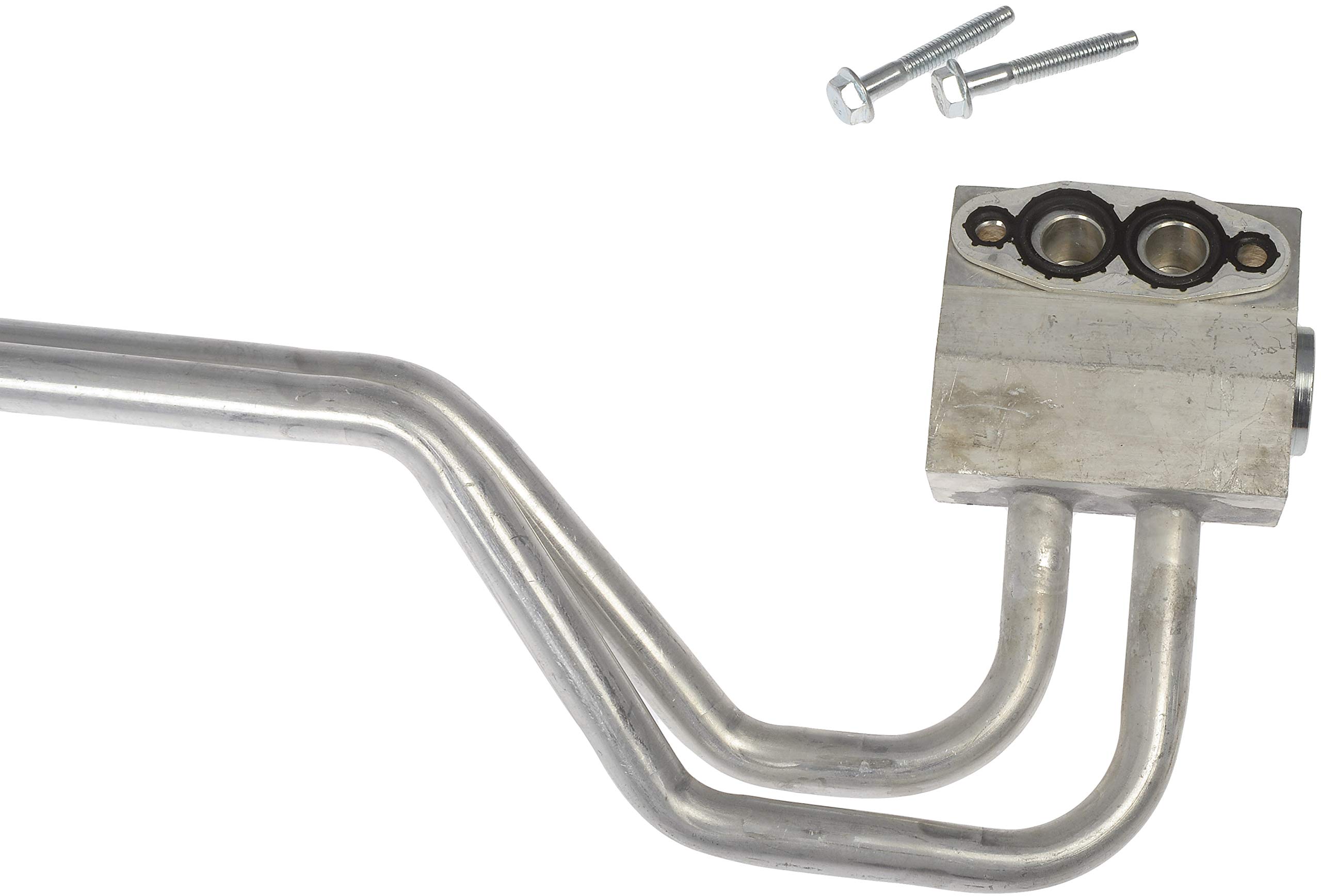 Dorman 625-168 Engine Oil Cooler Hose Assembly Replacement for Cadillac Chevrolet GMC Vehicles - Perfect for Engine Maintenance & Cooling System Repair