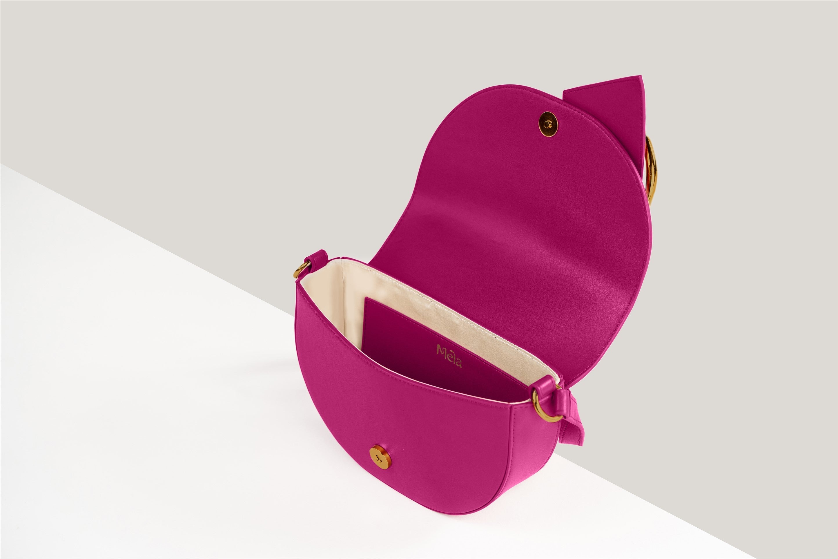 Luna Vegan Leather Shoulder Bag for Women - Stylish Raspberry Crossbody Purse | Perfect for Work, Travel & Everyday Use