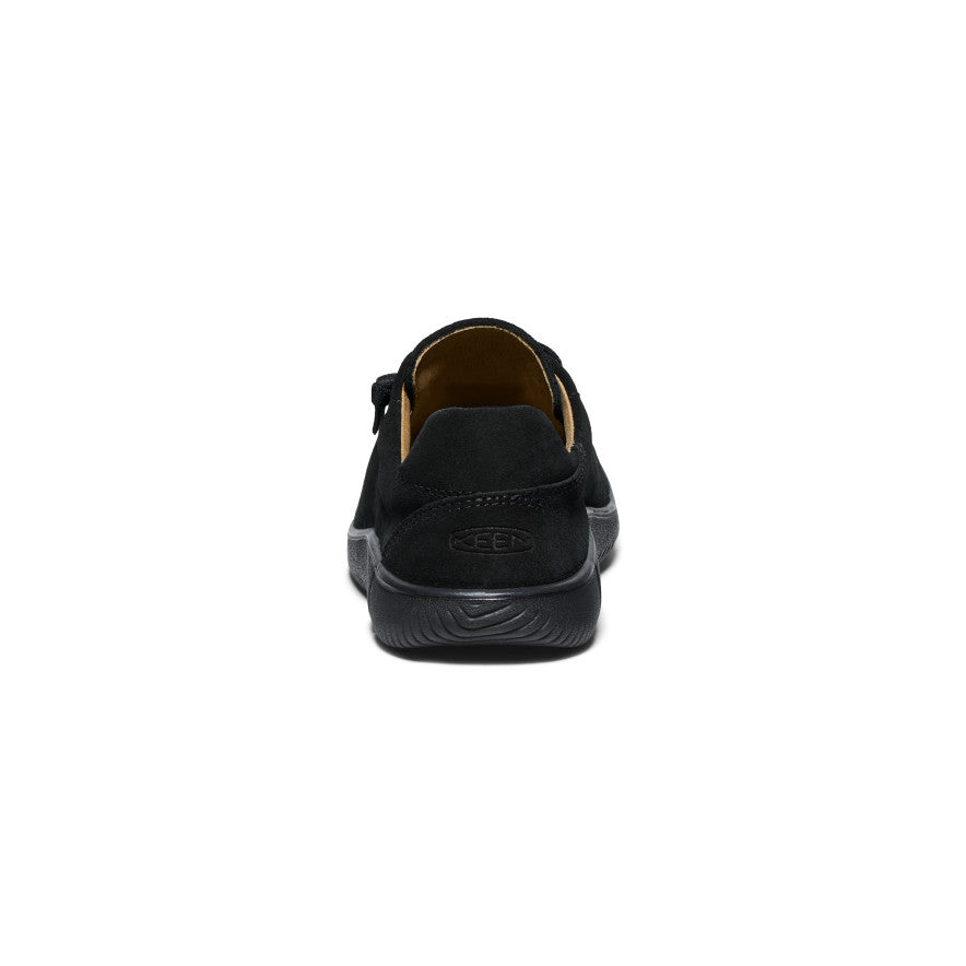 Men's KNX Suede Lace-Up Casual Shoes - Black/Black | Comfortable & Stylish for Daily Wear, Work & Outdoor Activities