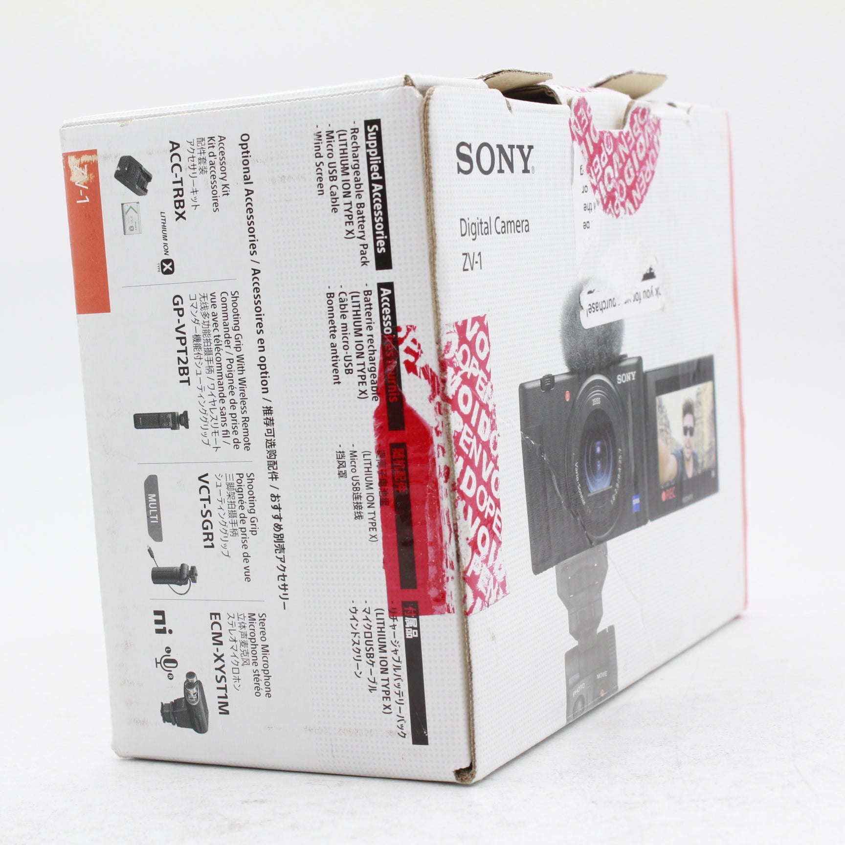 Open Box Excellent Condition Sony ZV-1 Digital Camera (Black) - Perfect for Vlogging, Travel Photography & Content Creation