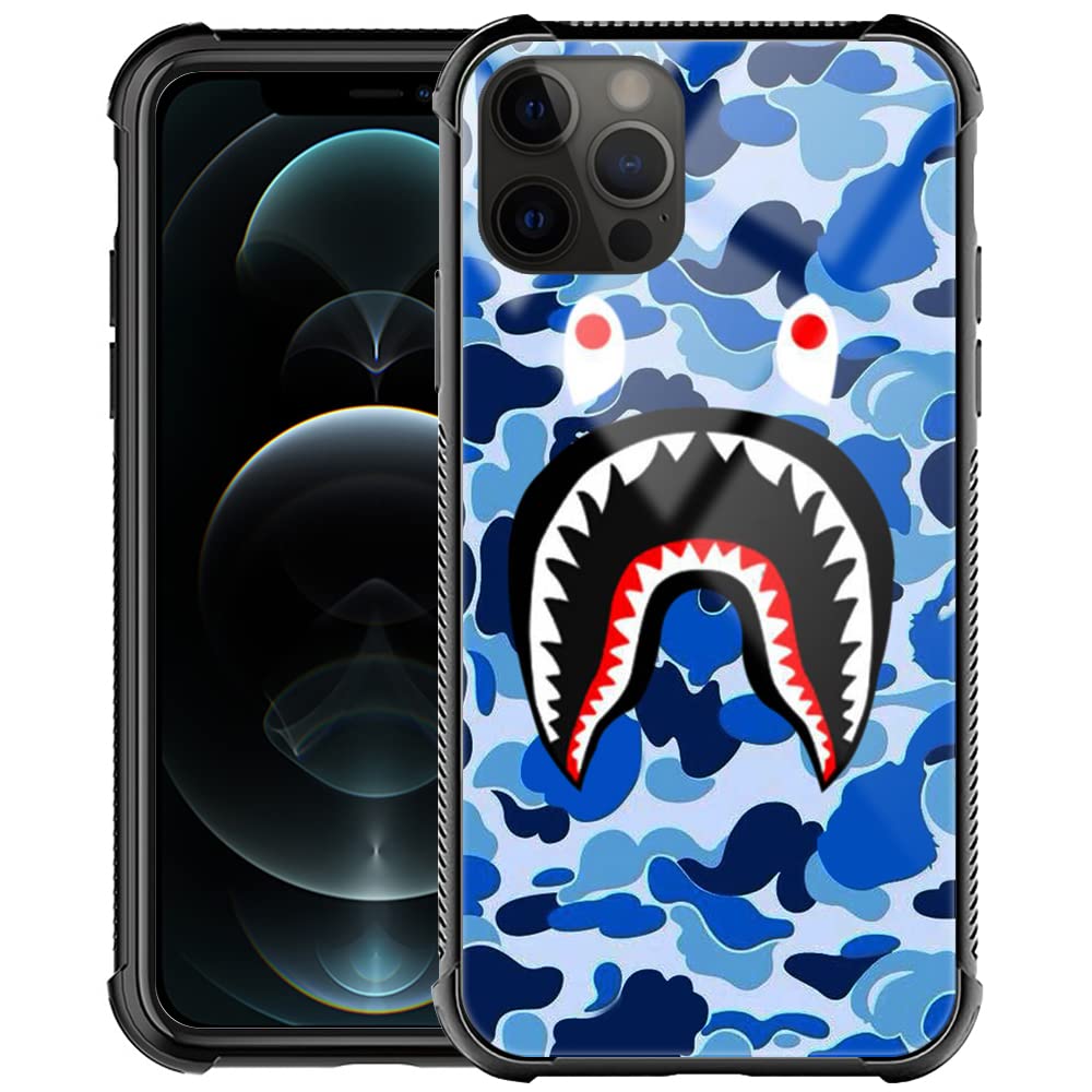 YiXinBB Anime23 iPhone 12 Pro Max Case (6.7 inch) - Anti-Slip Shockproof Bumper Cover with Personalized Pattern | Perfect for Daily Use, Travel & Outdoor Activities