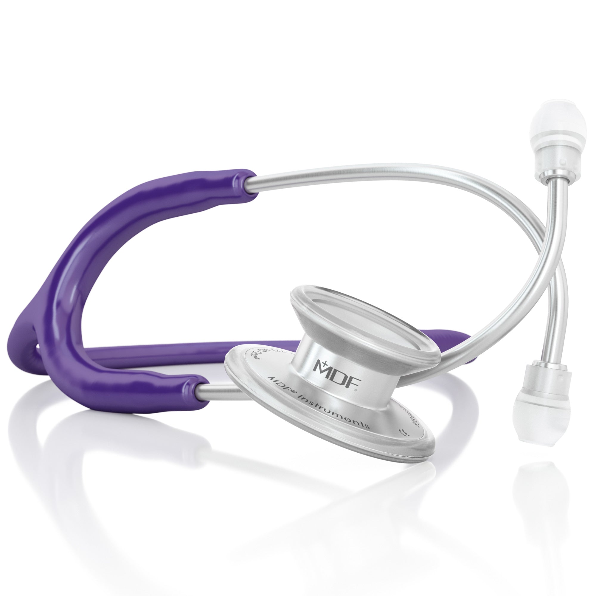 MD One® Adult Stethoscope - Purple | Professional Medical Stethoscope for Doctors, Nurses & Healthcare Professionals | Ideal for Clinical Use, Patient Exams & Medical Training