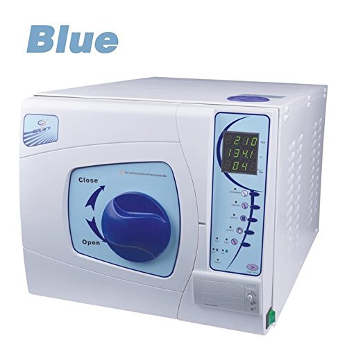 EustomA 16L Digital Autoclave Sterilizer with Vacuum Steam & Data Printing - Lab Equipment for Medical, Dental, and Research Use (Model SUN23-II-P)