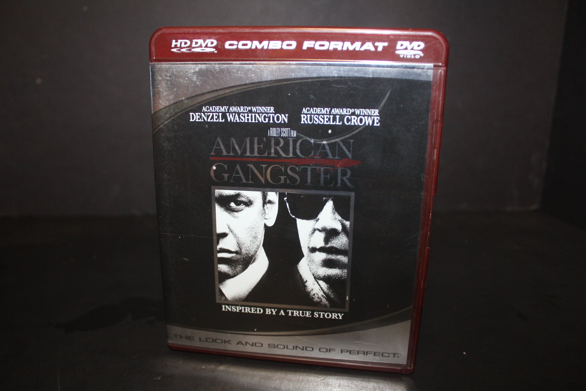 American Gangster (2008) HD DVD - Crime Drama Movie Starring Denzel Washington & Russell Crowe - Perfect for Movie Nights & Collector's Editions