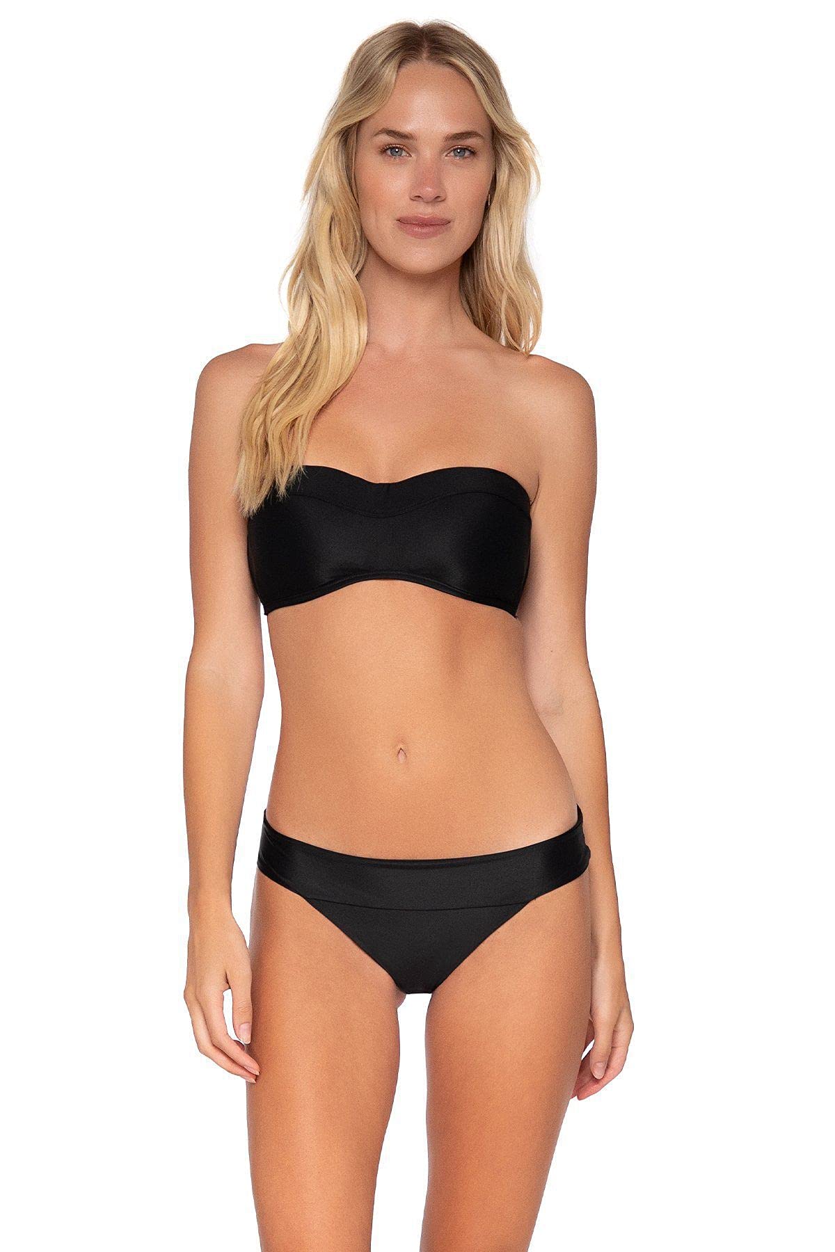 Bridget Bandeau Bikini Top - Women's Swimwear for Summer Beach & Pool | Comfortable Adjustable Swim Suit for Swimming, Vacation & Sunbathing